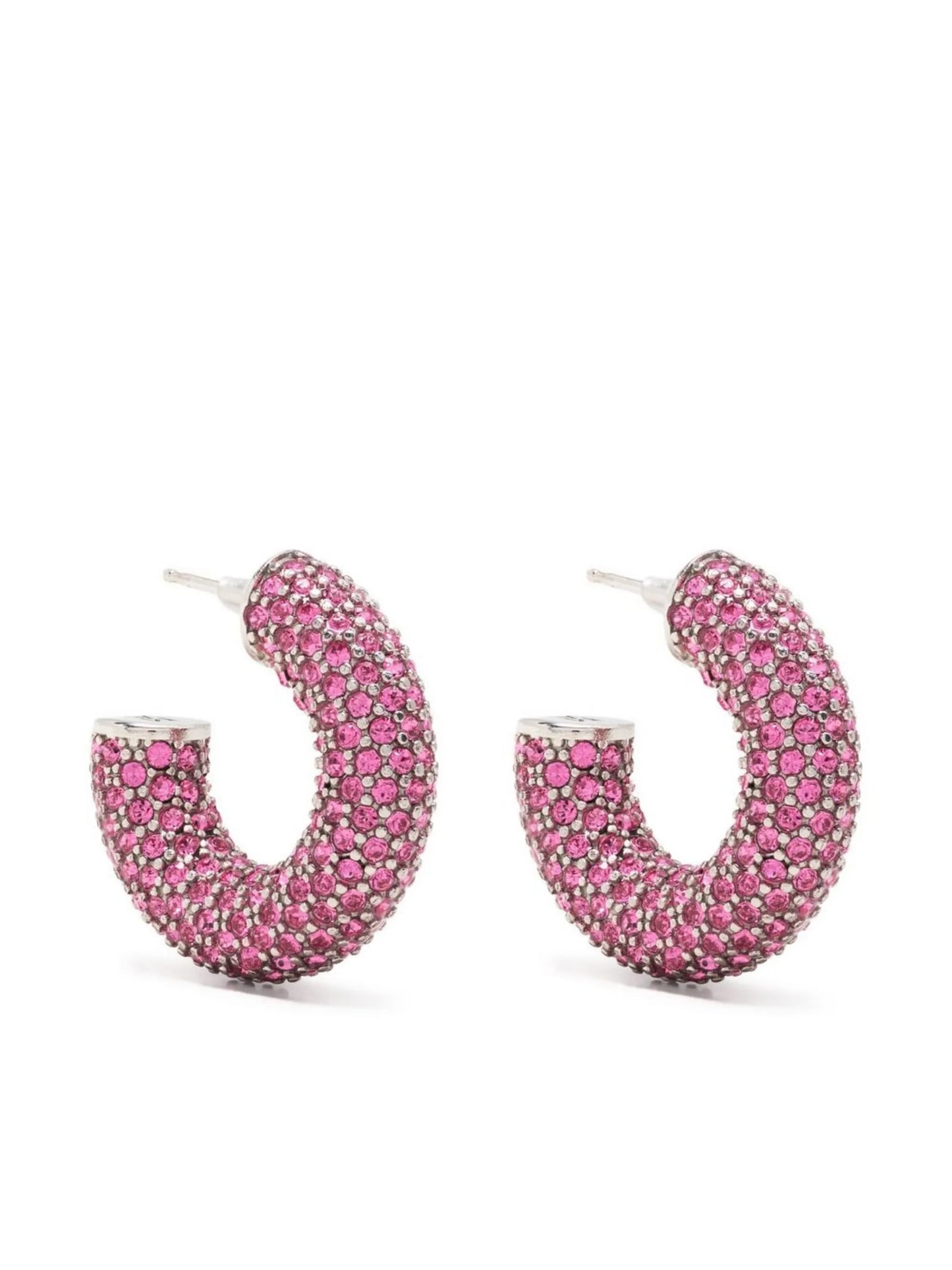 Cameron crystal-embellished hoop earrings