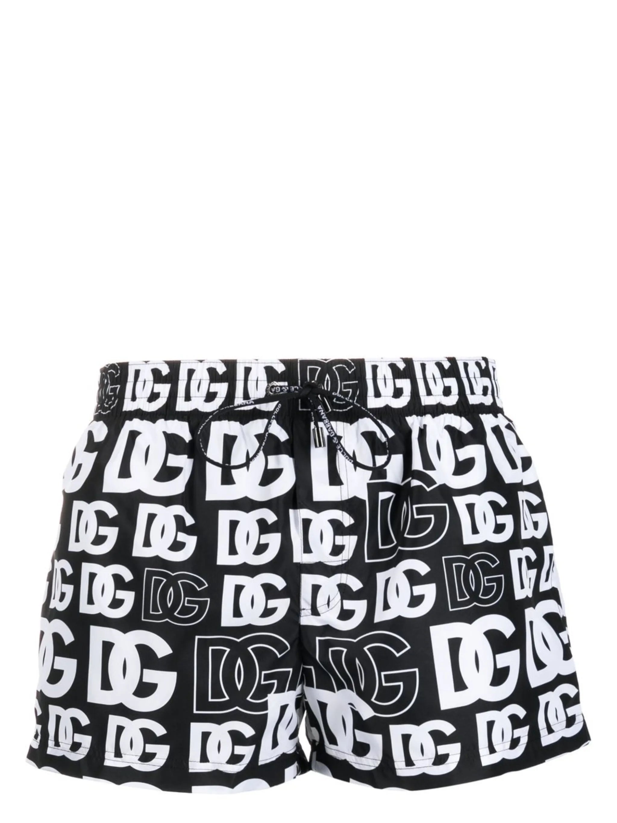 logo-print swim shorts