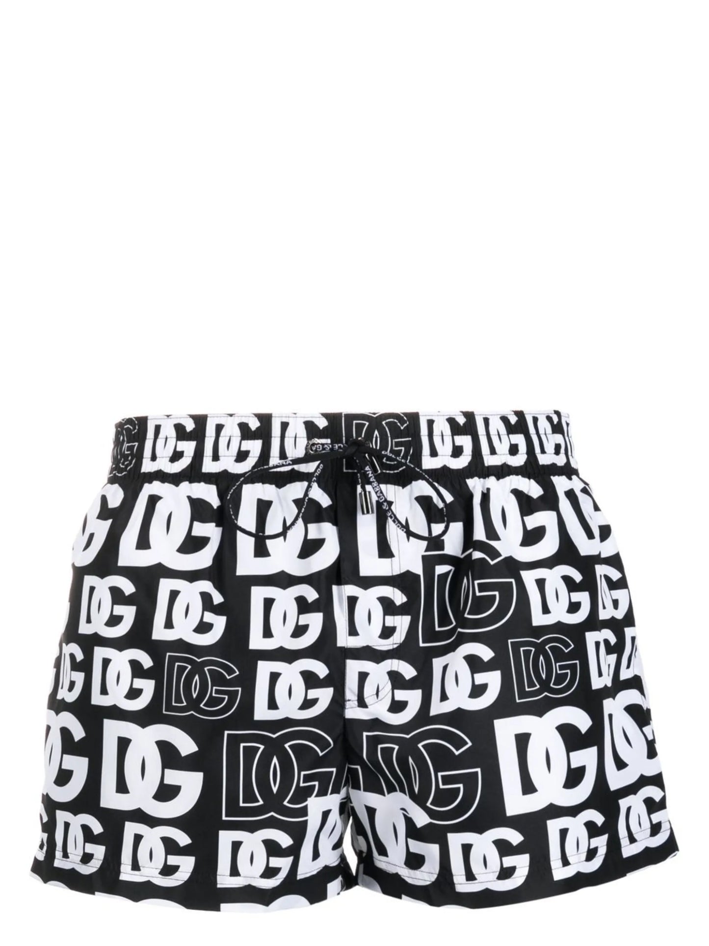 logo-print swim shorts