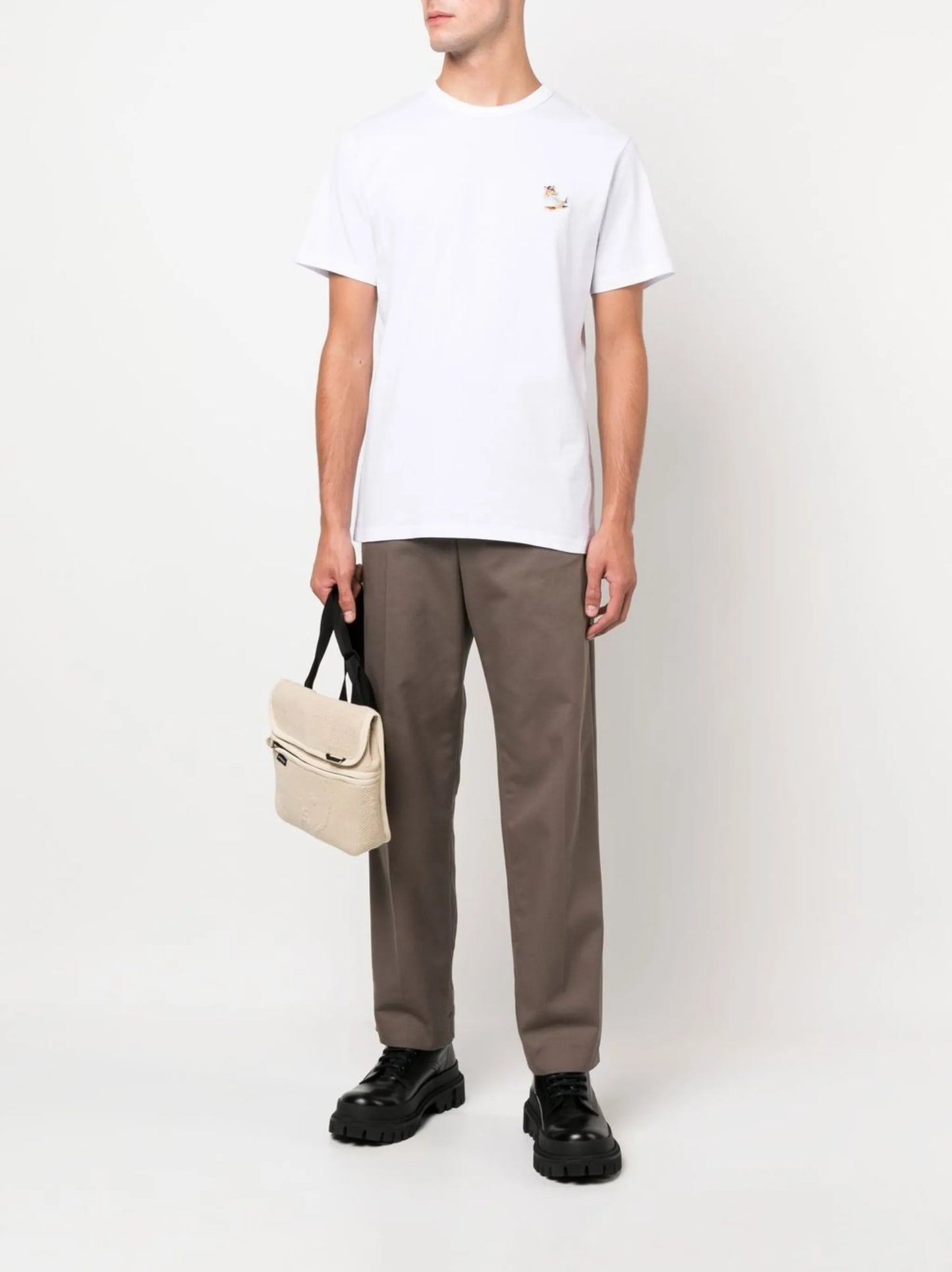 logo-patch short-sleeve T-shirt