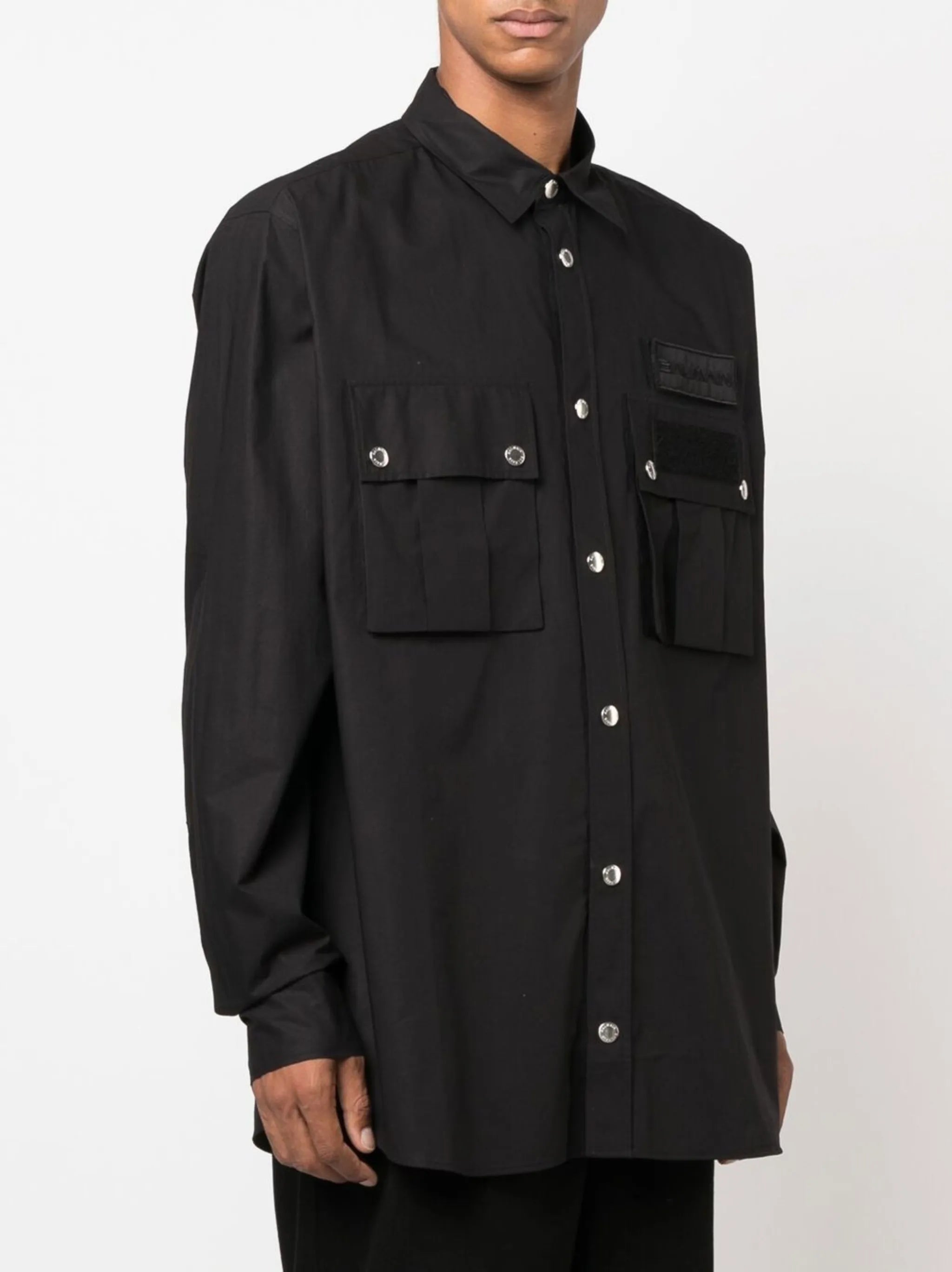 long-sleeve button-up shirt