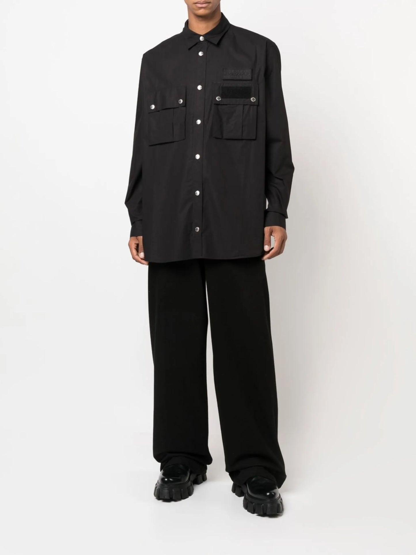 long-sleeve button-up shirt