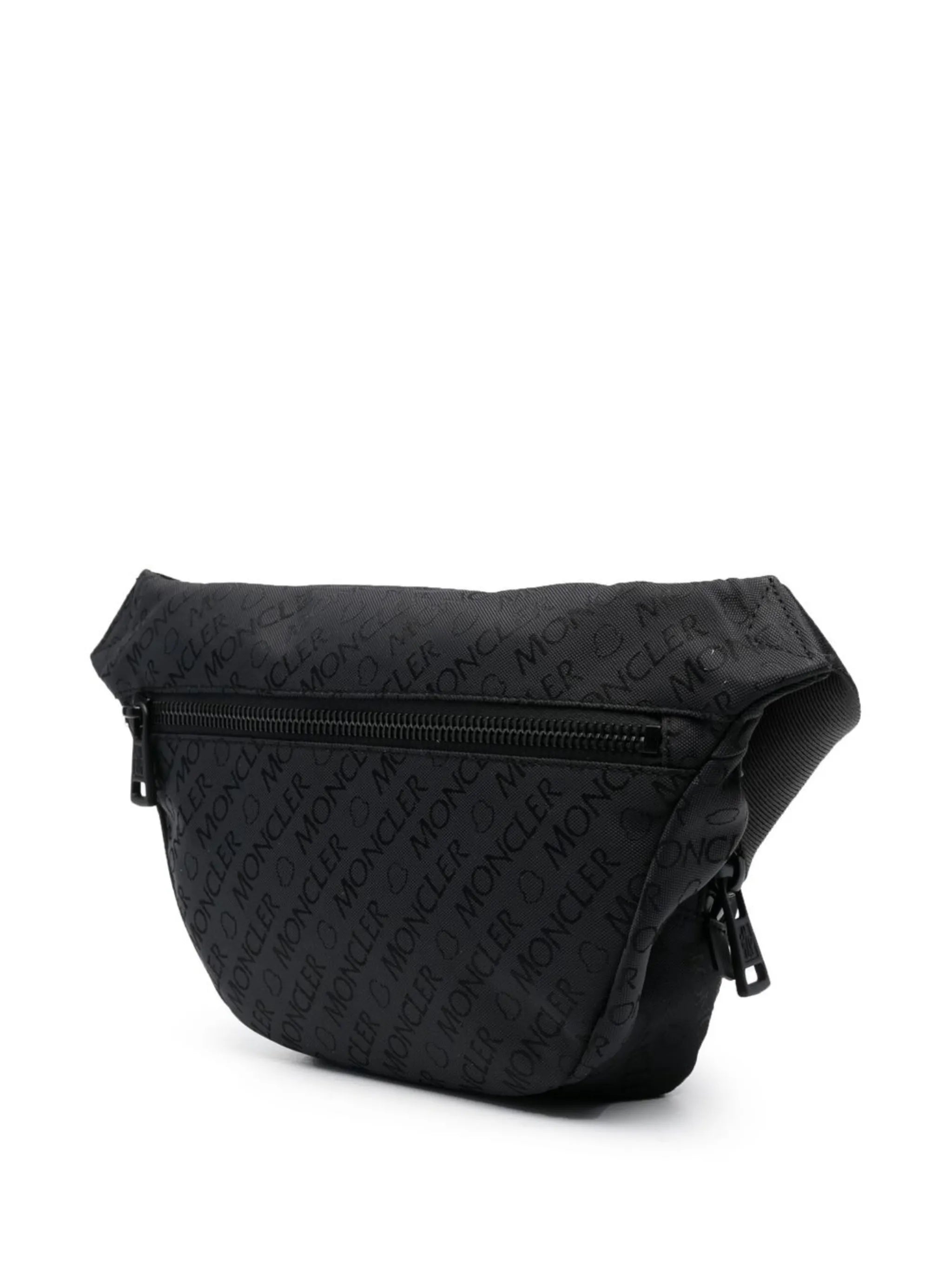 logo-jacquard belt bag