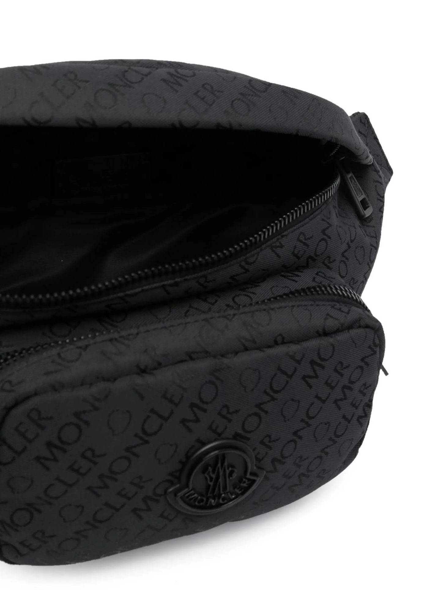 logo-jacquard belt bag