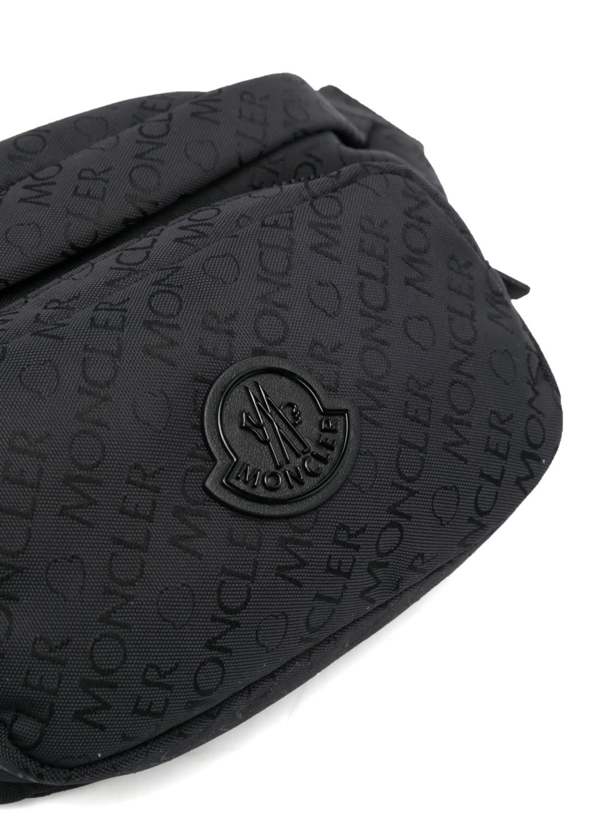 logo-jacquard belt bag