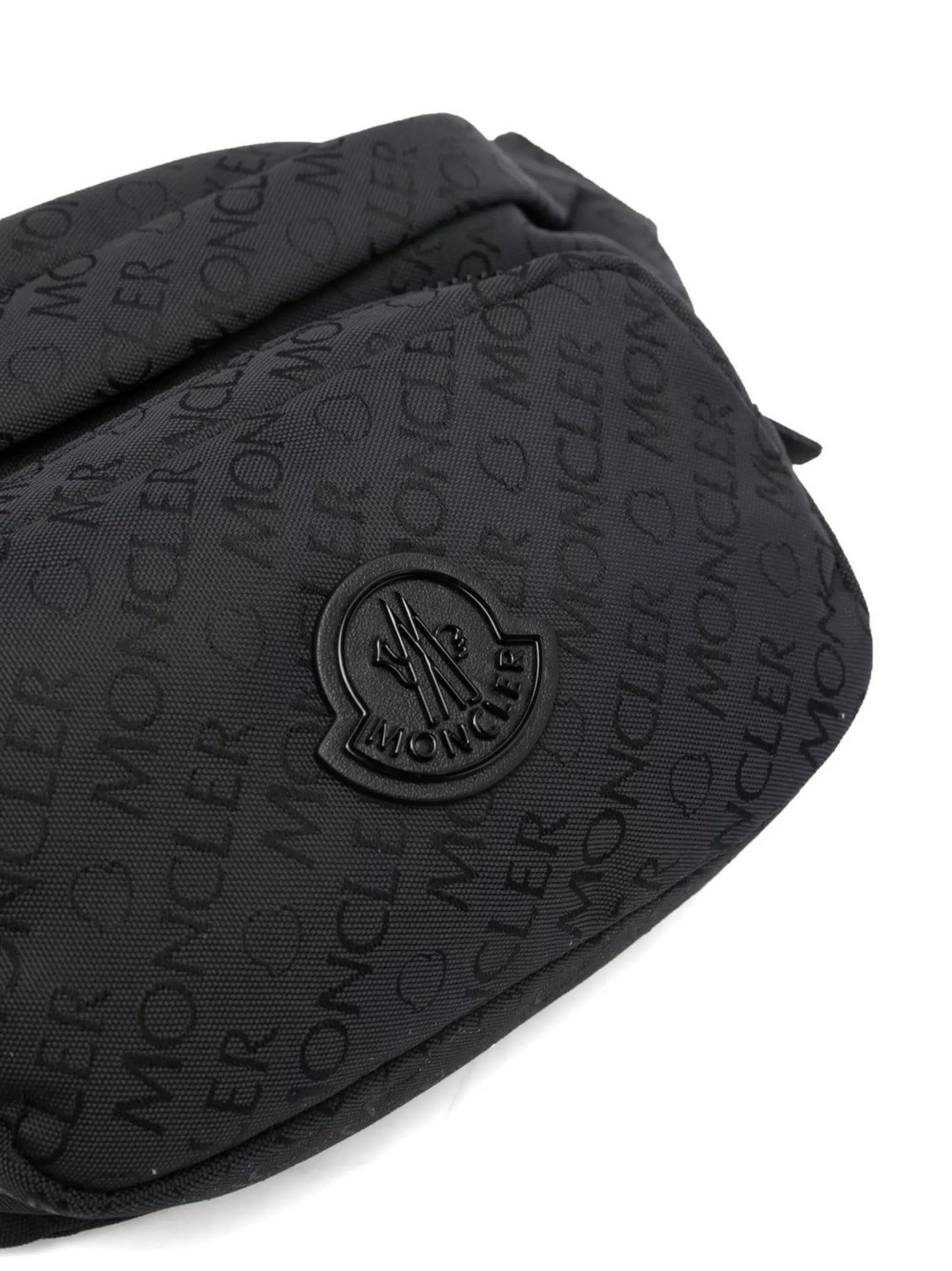 logo-jacquard belt bag