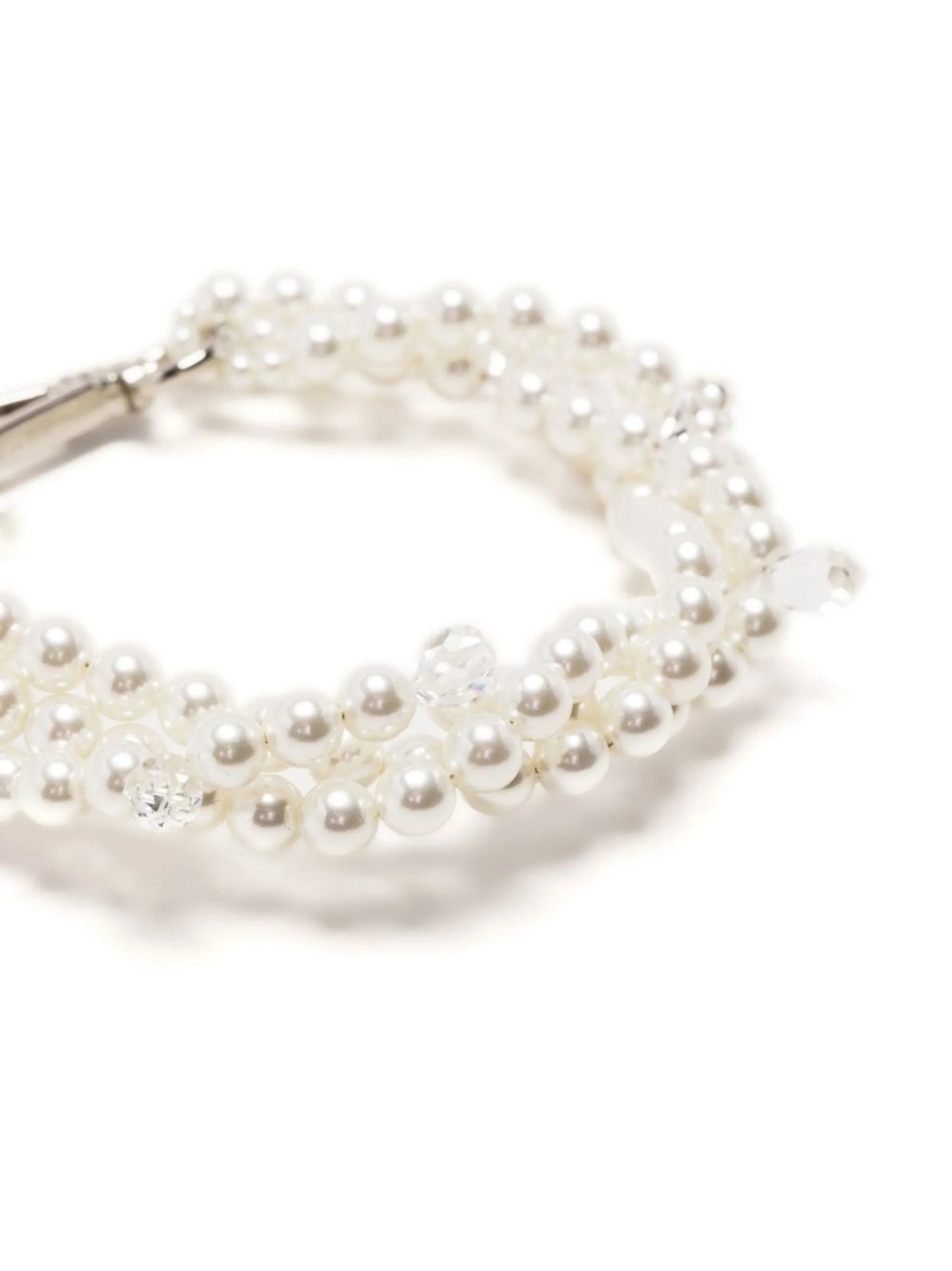 faux-pearl wraparound bracelet