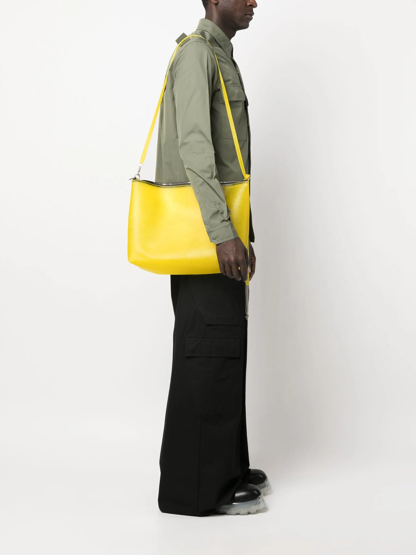 Adri leather shoulder bag