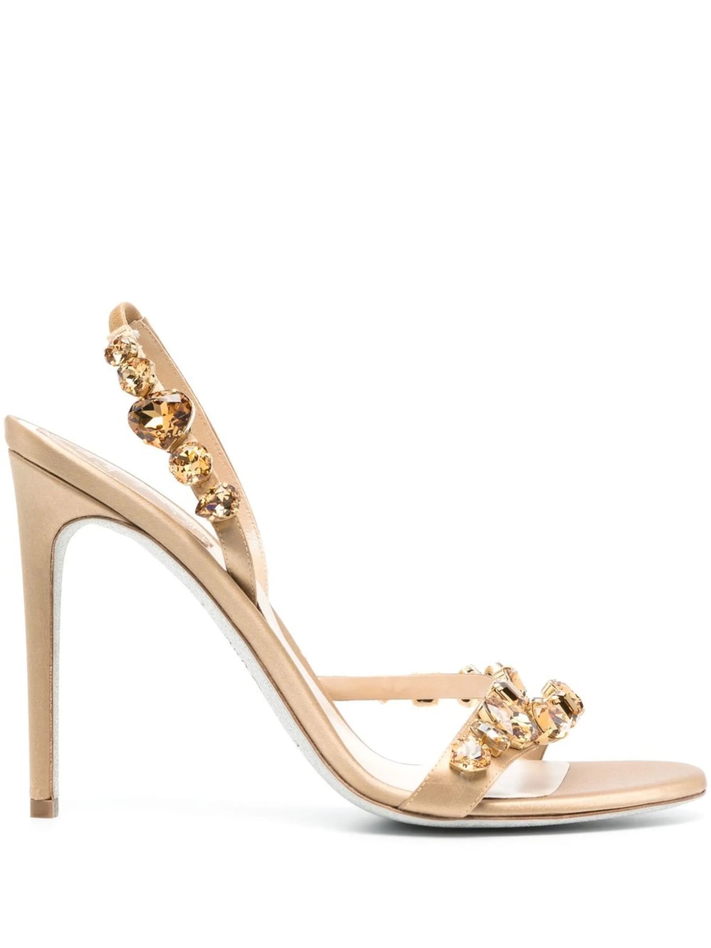 embellished 105mm slingback sandals