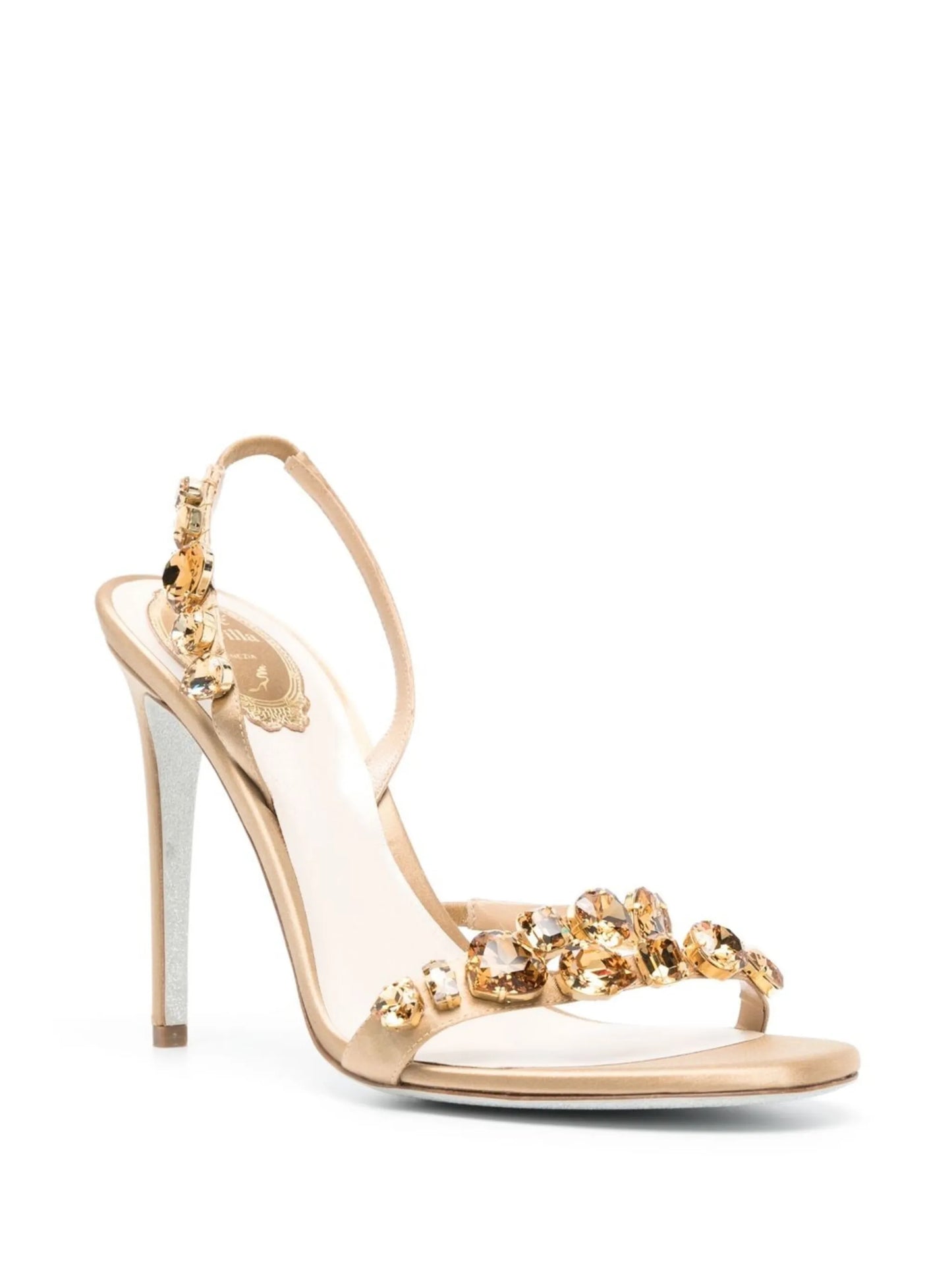 embellished 105mm slingback sandals