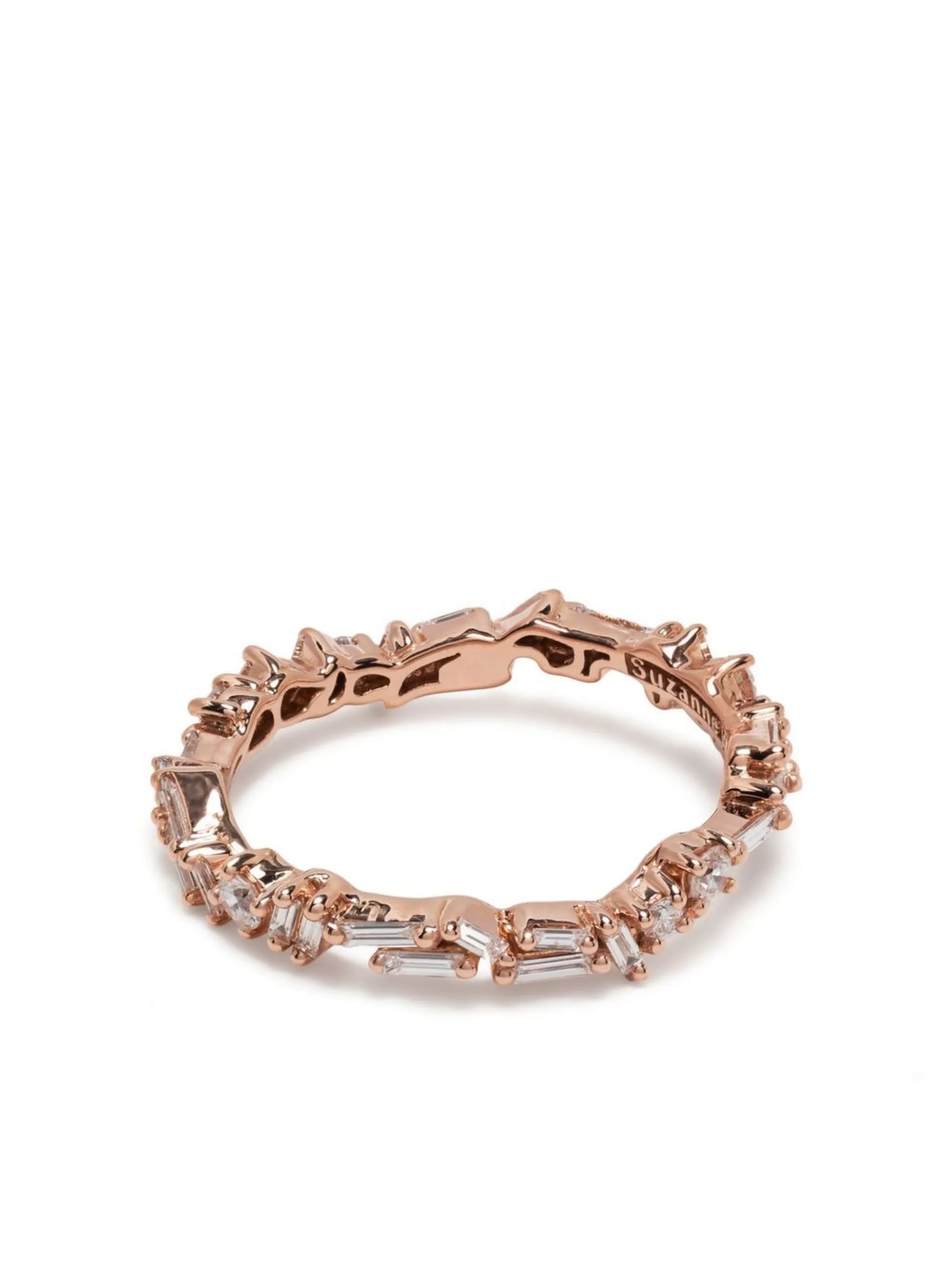 18kt rose gold diamond Firework ring