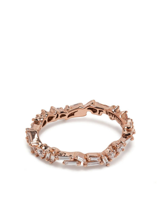 18kt rose gold diamond Firework ring