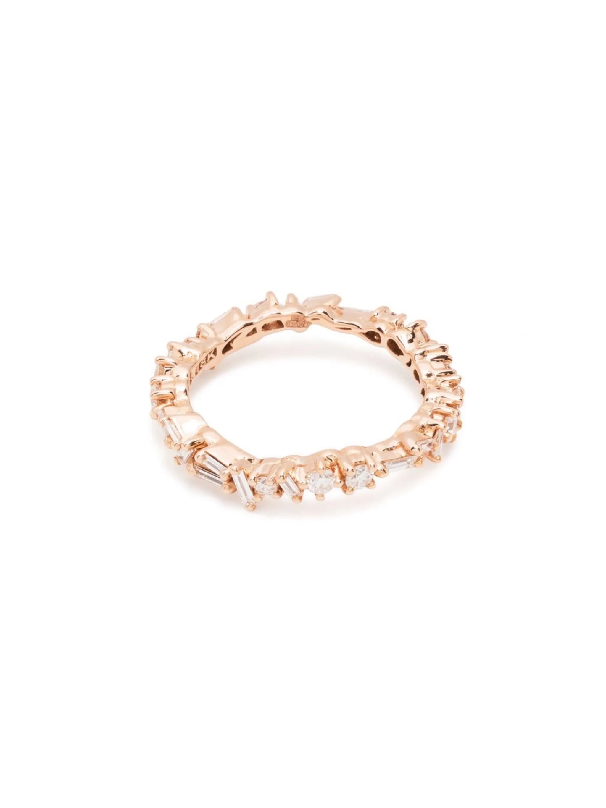 18kt yellow gold diamond Firework ring