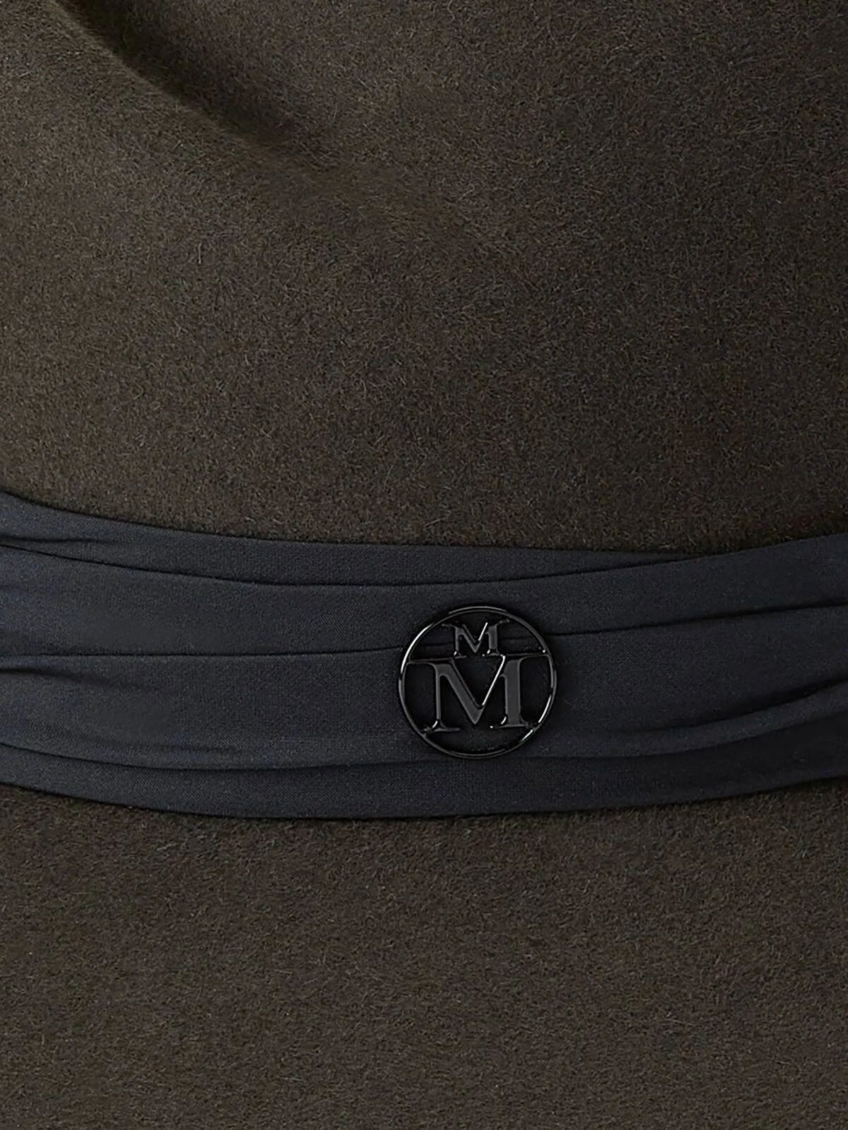 Virginie wool-felt fedora hat