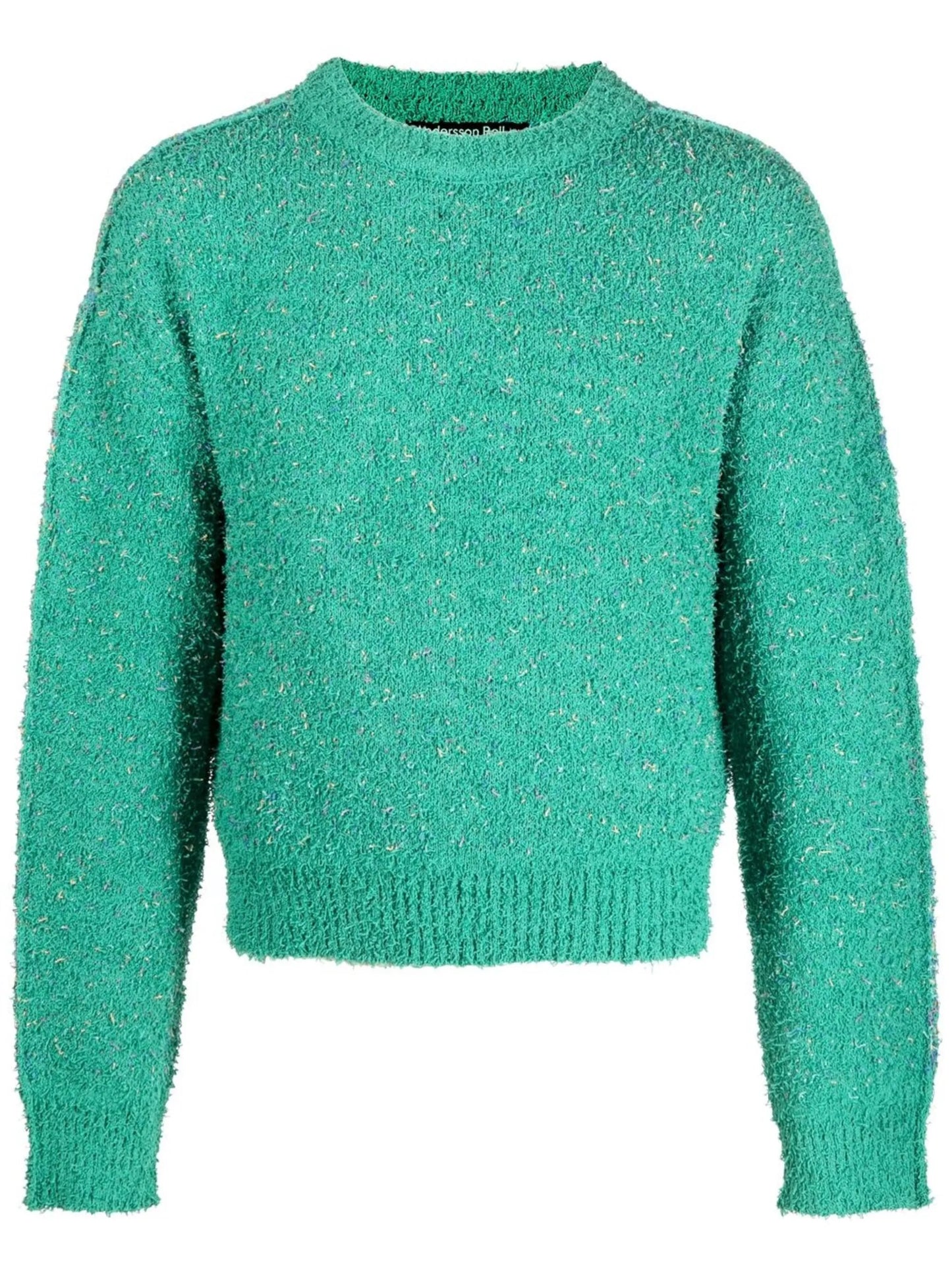 raised-stitch detail sweater