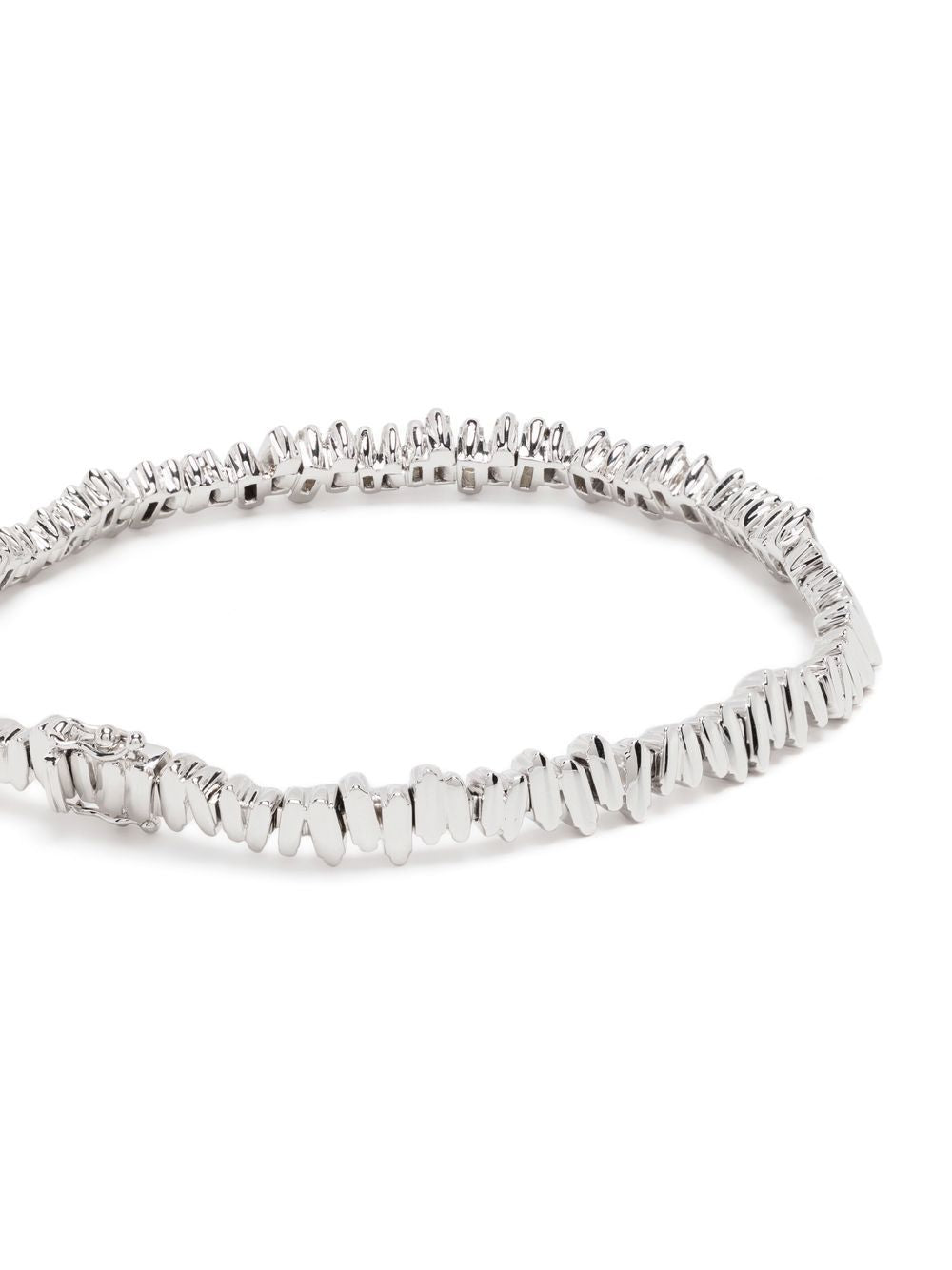 18kt white gold diamond bracelet