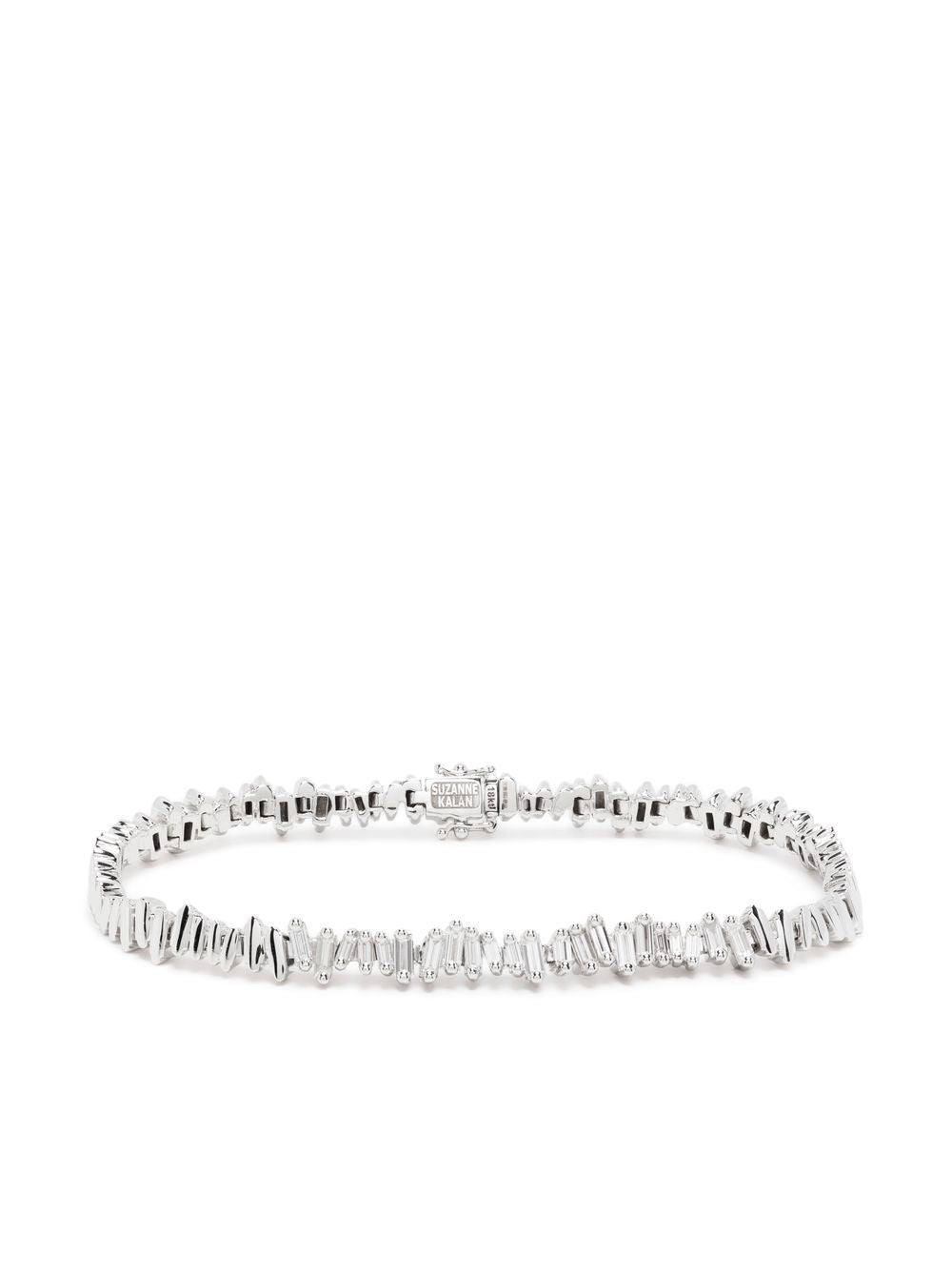 18kt white gold diamond bracelet