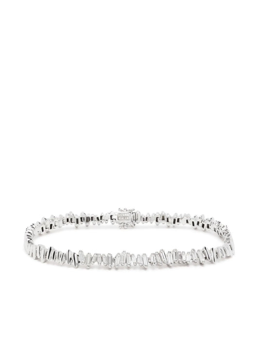 18kt white gold diamond bracelet