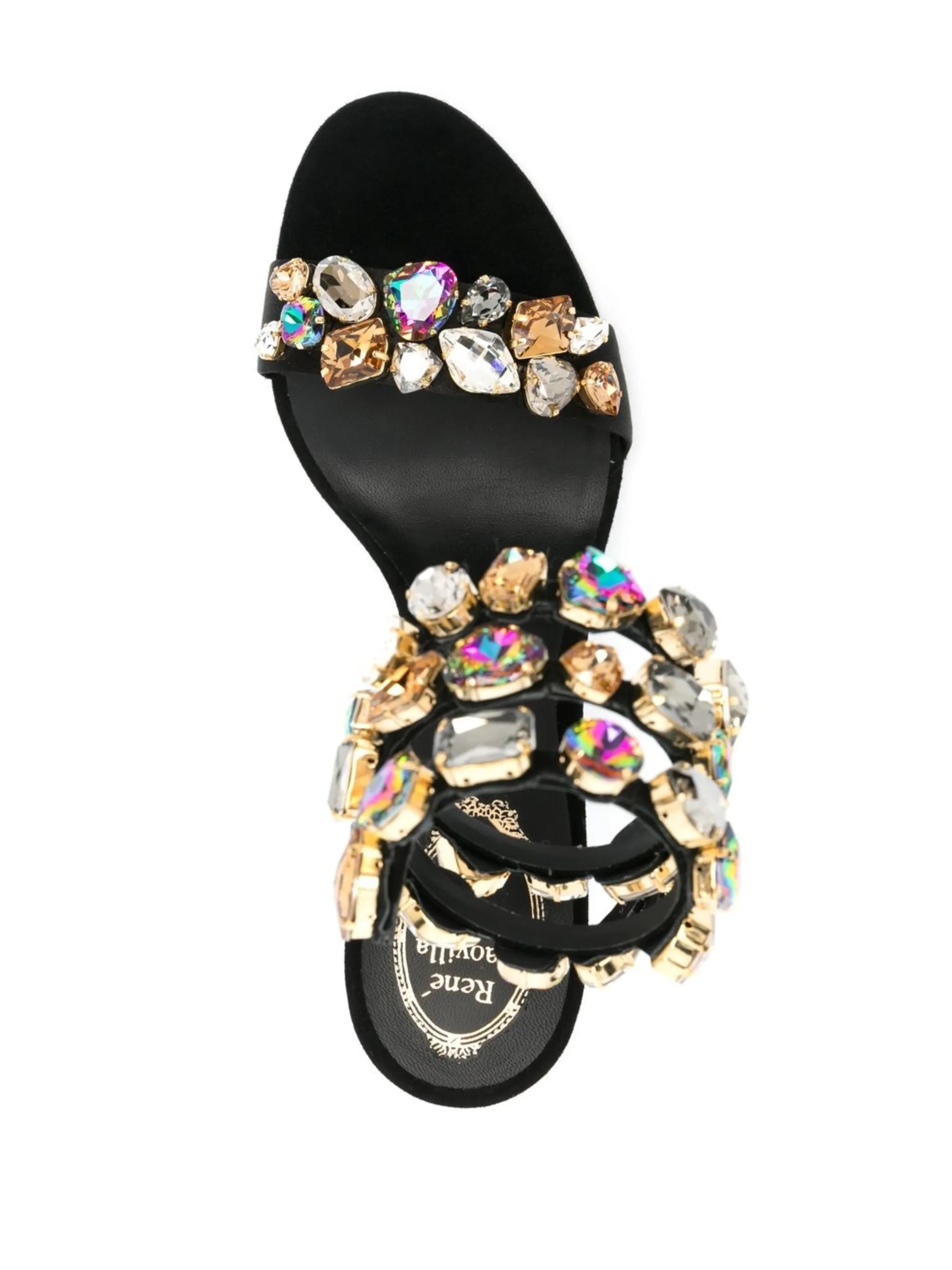 Rene 105mm embellished sandals