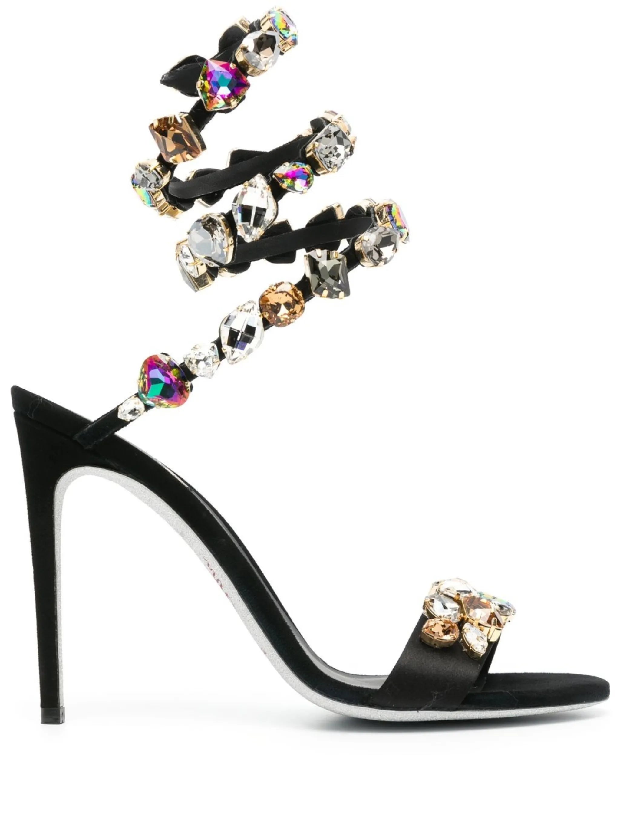 Rene 105mm embellished sandals