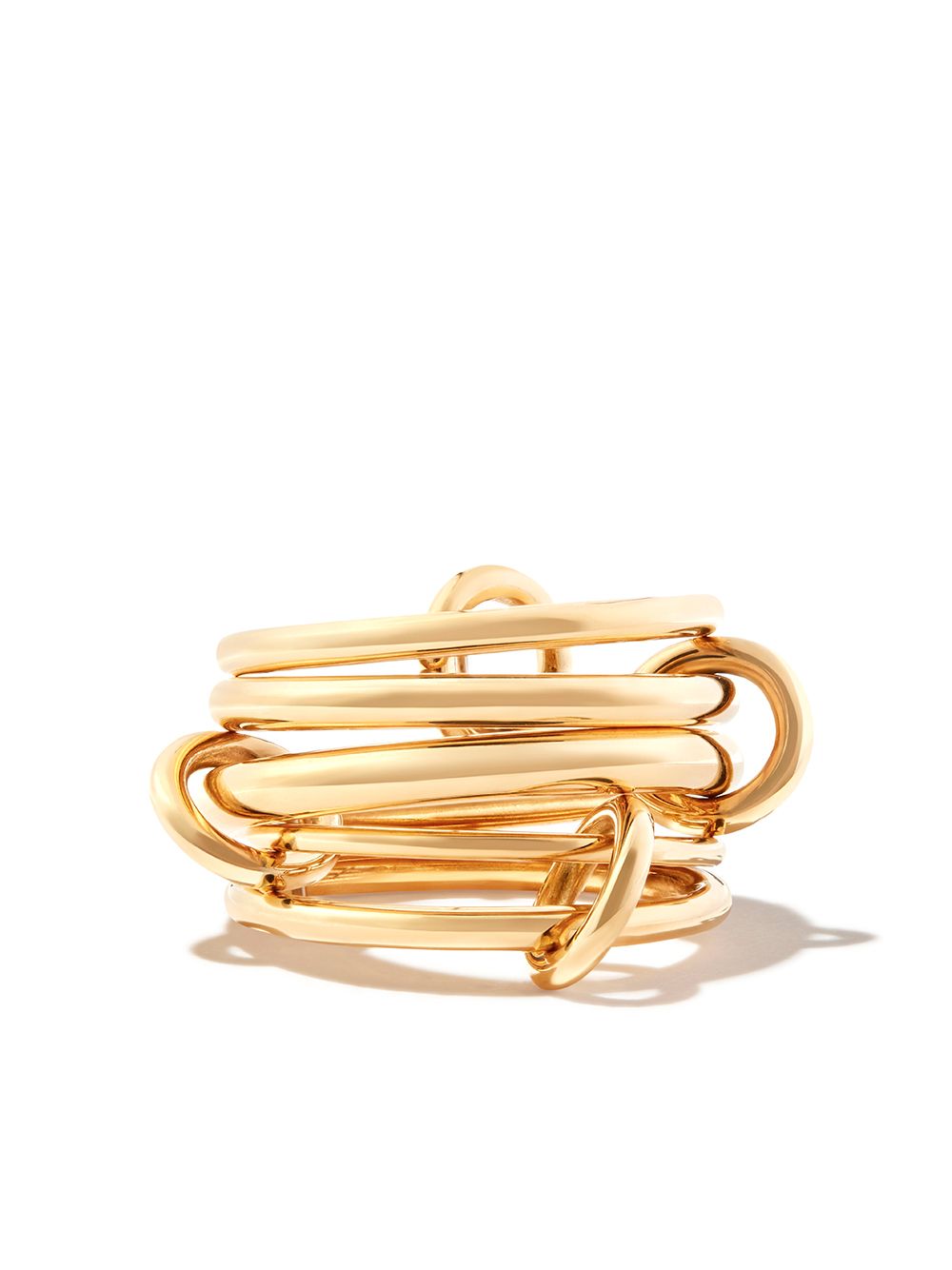 18kt yellow gold Aquarius ring