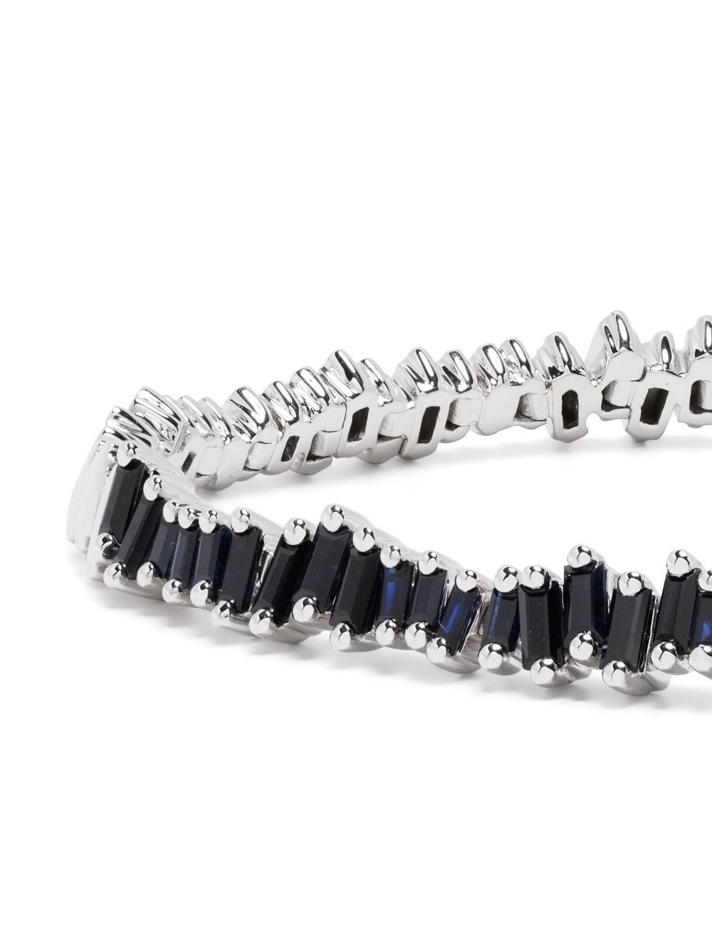 18kt white gold sapphire bracelet