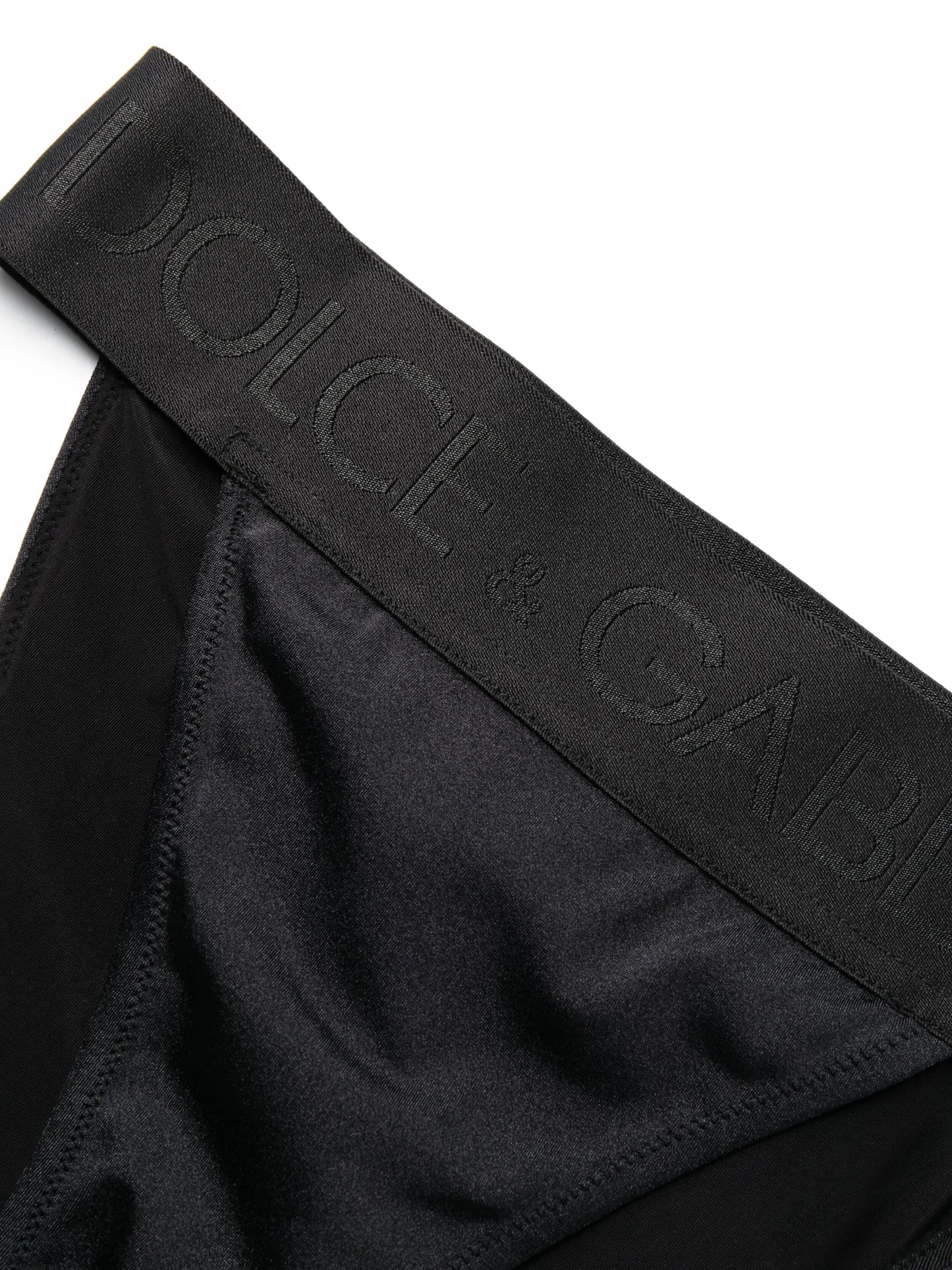 logo-waist halterneck bikini