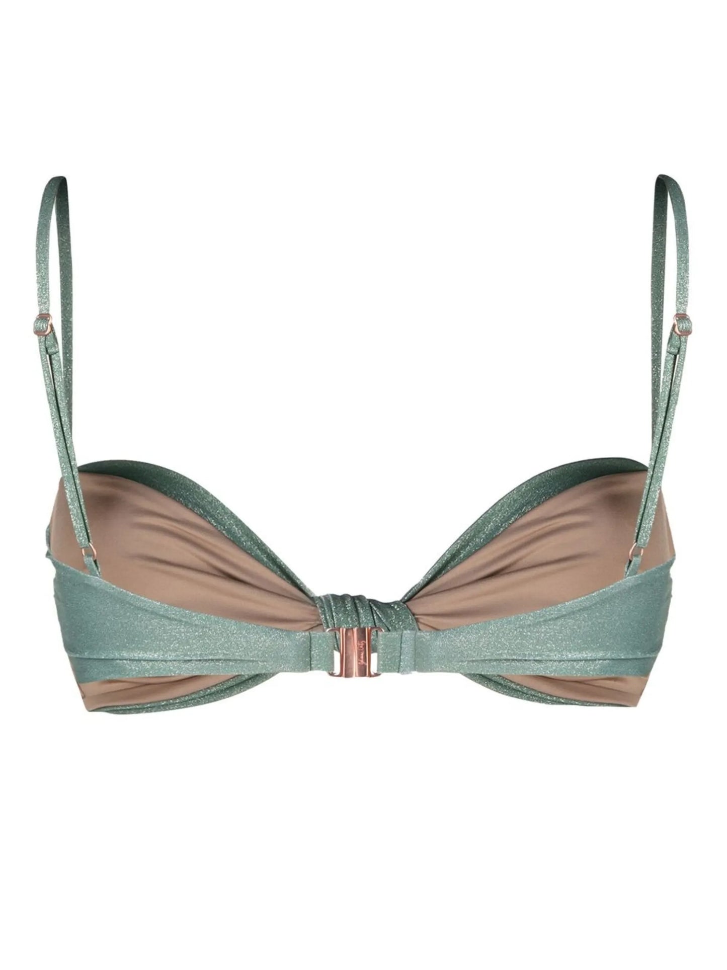 Pleno Sol bandeau bikini top