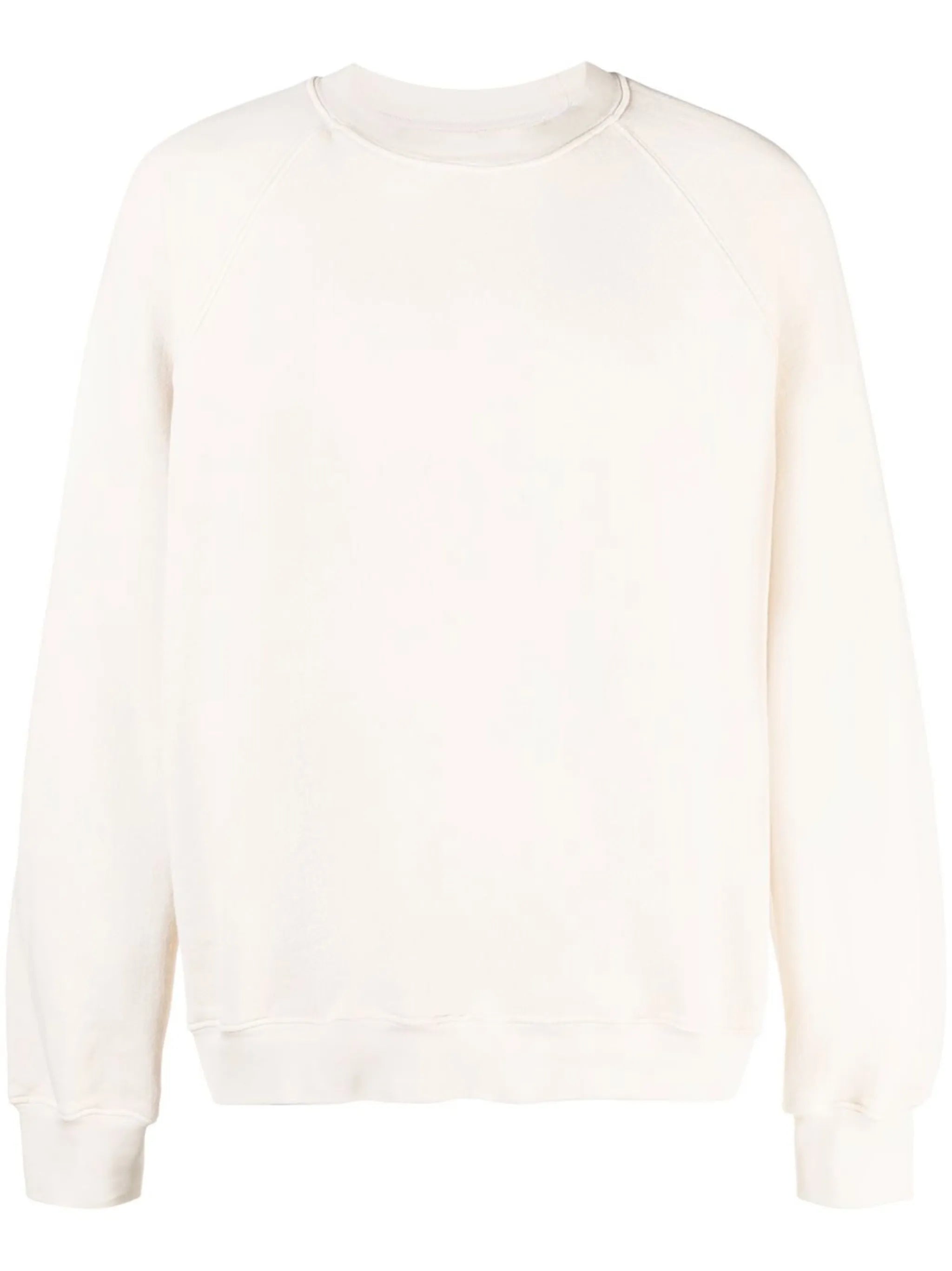 long raglan-sleeved sweatshirt