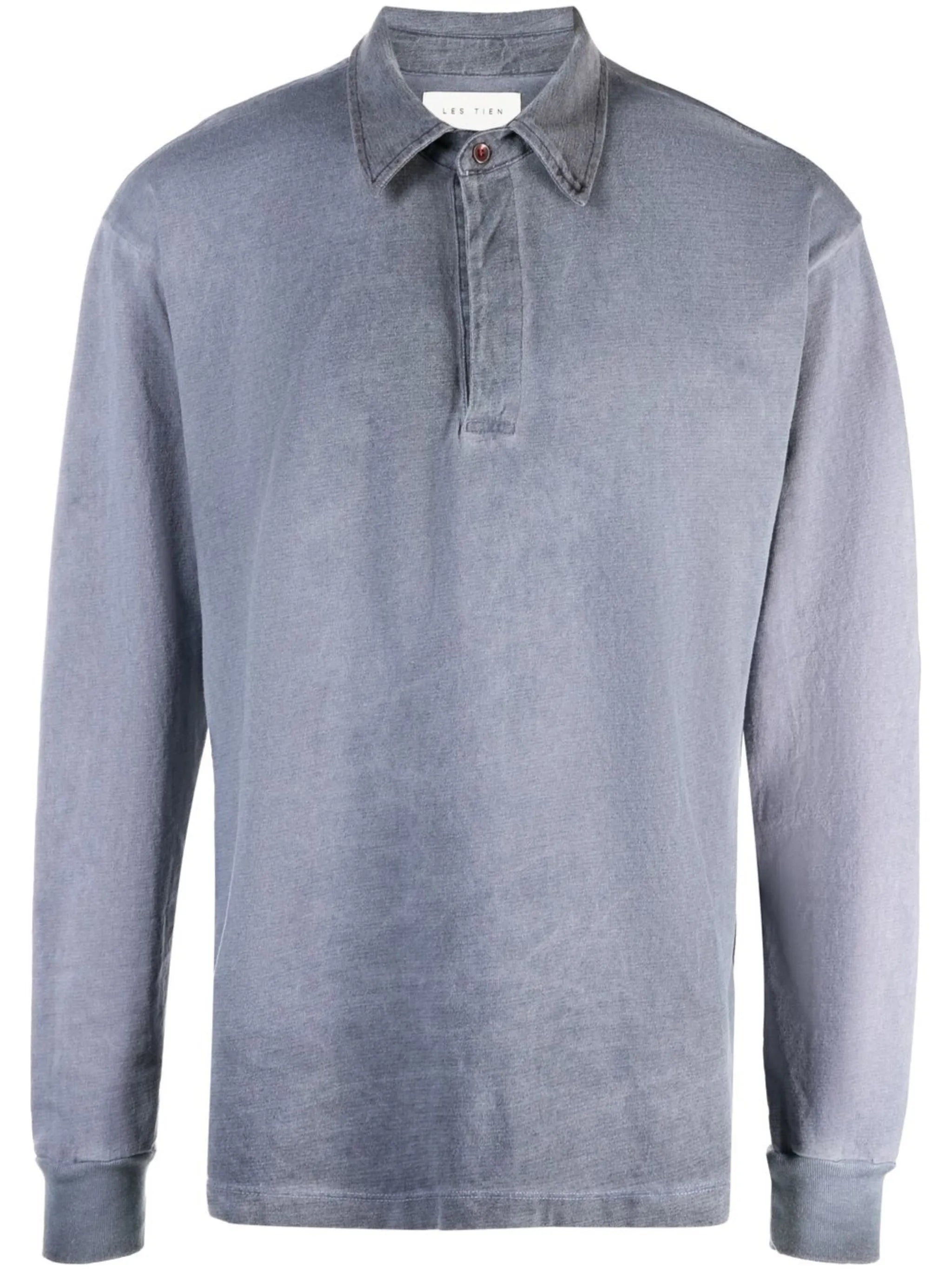 concealed-plaquet polo shirt