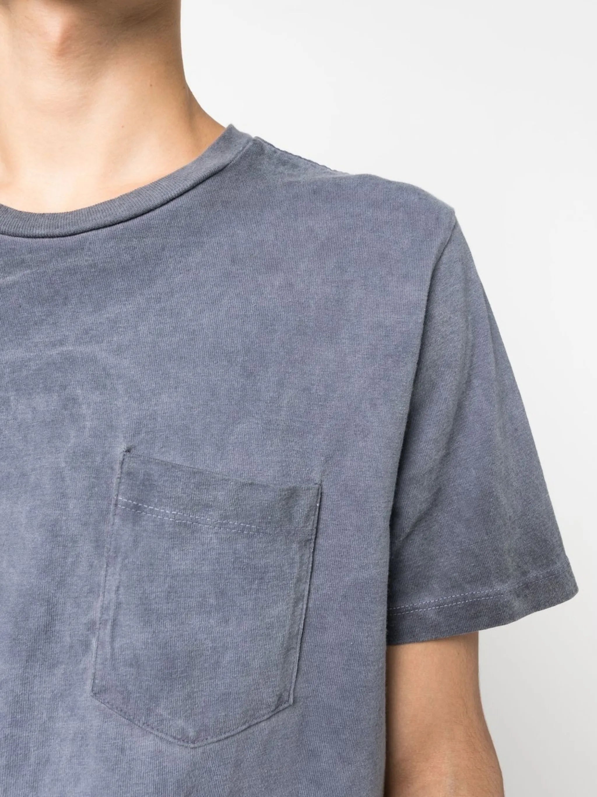 chest patch-pocket detail T-shirt