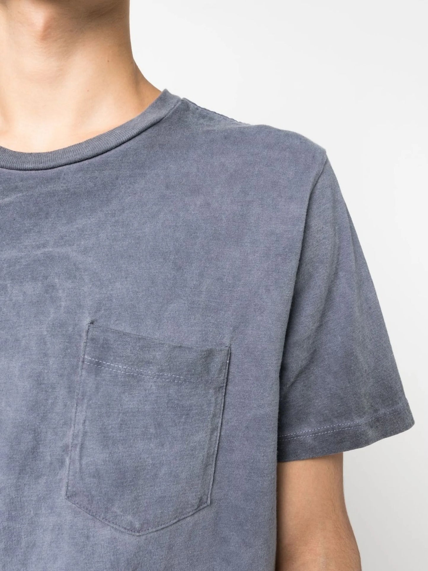 chest patch-pocket detail T-shirt