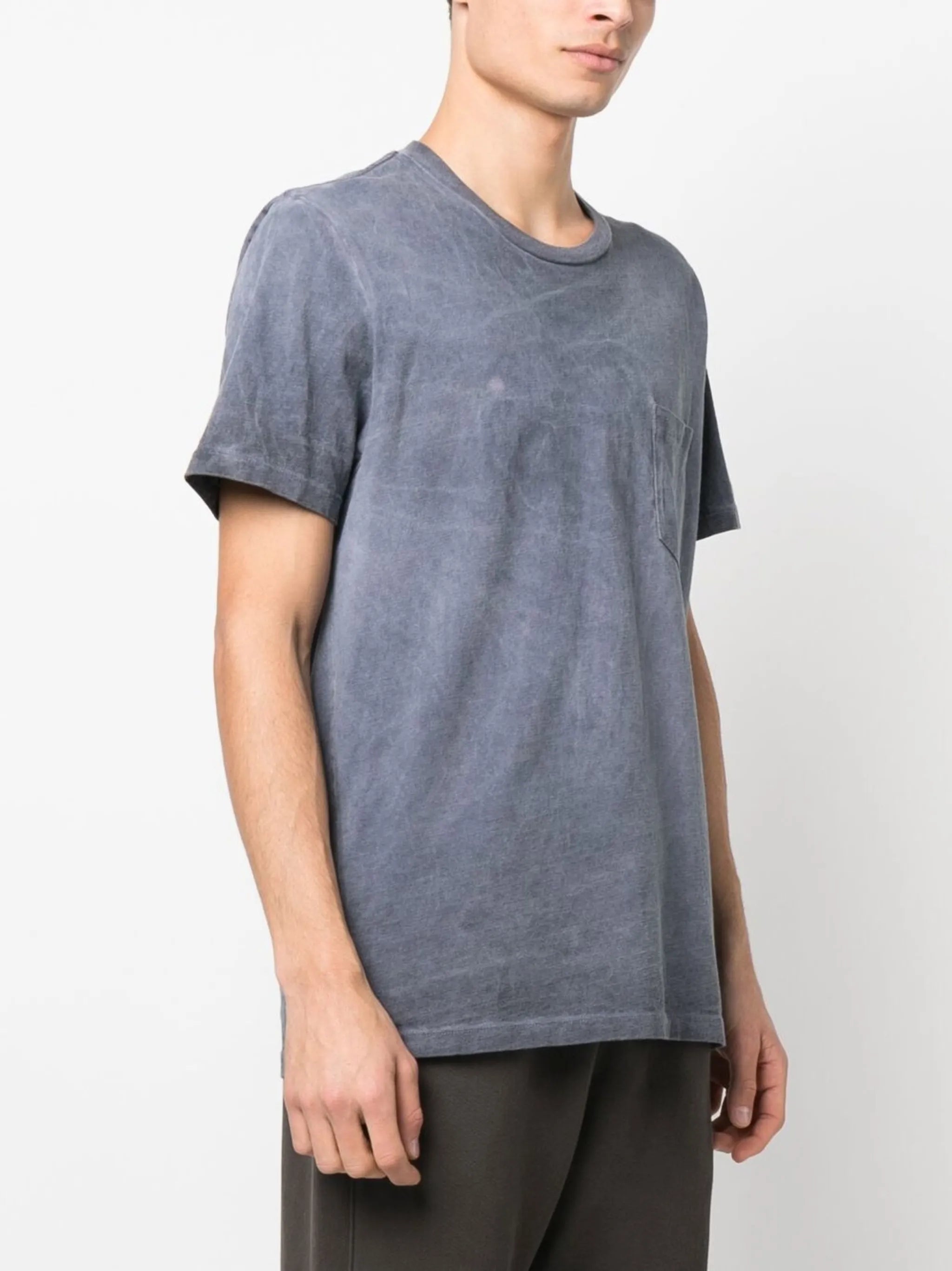 chest patch-pocket detail T-shirt