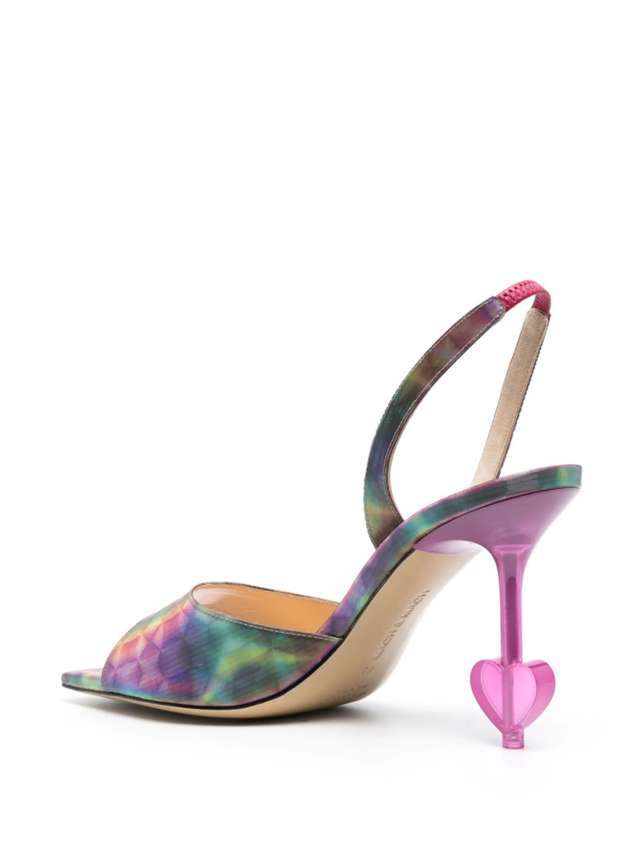 square-toe slingback sandals