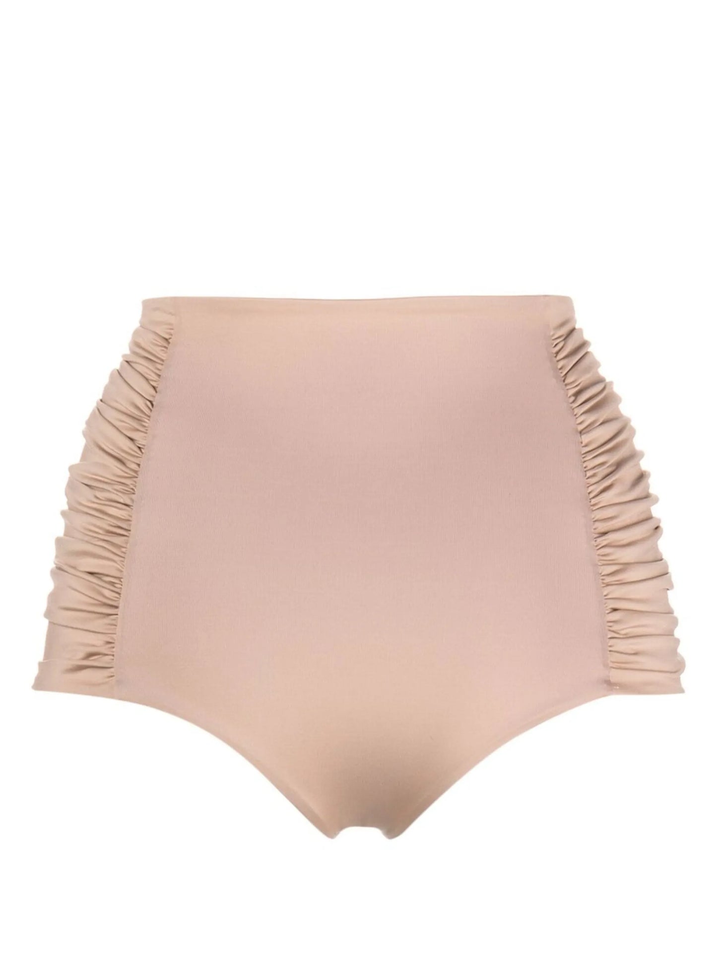 high-waisted belted bikini bottoms