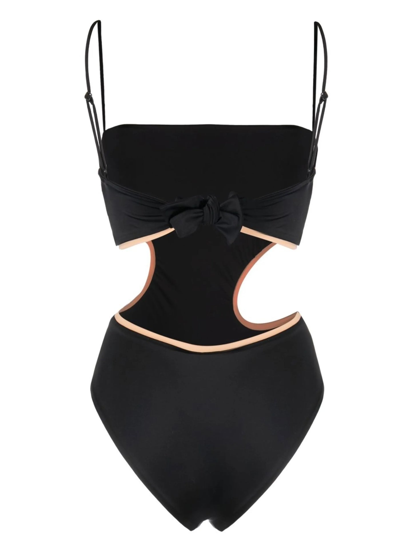 Foreign Coastlines cut-out swimsuit