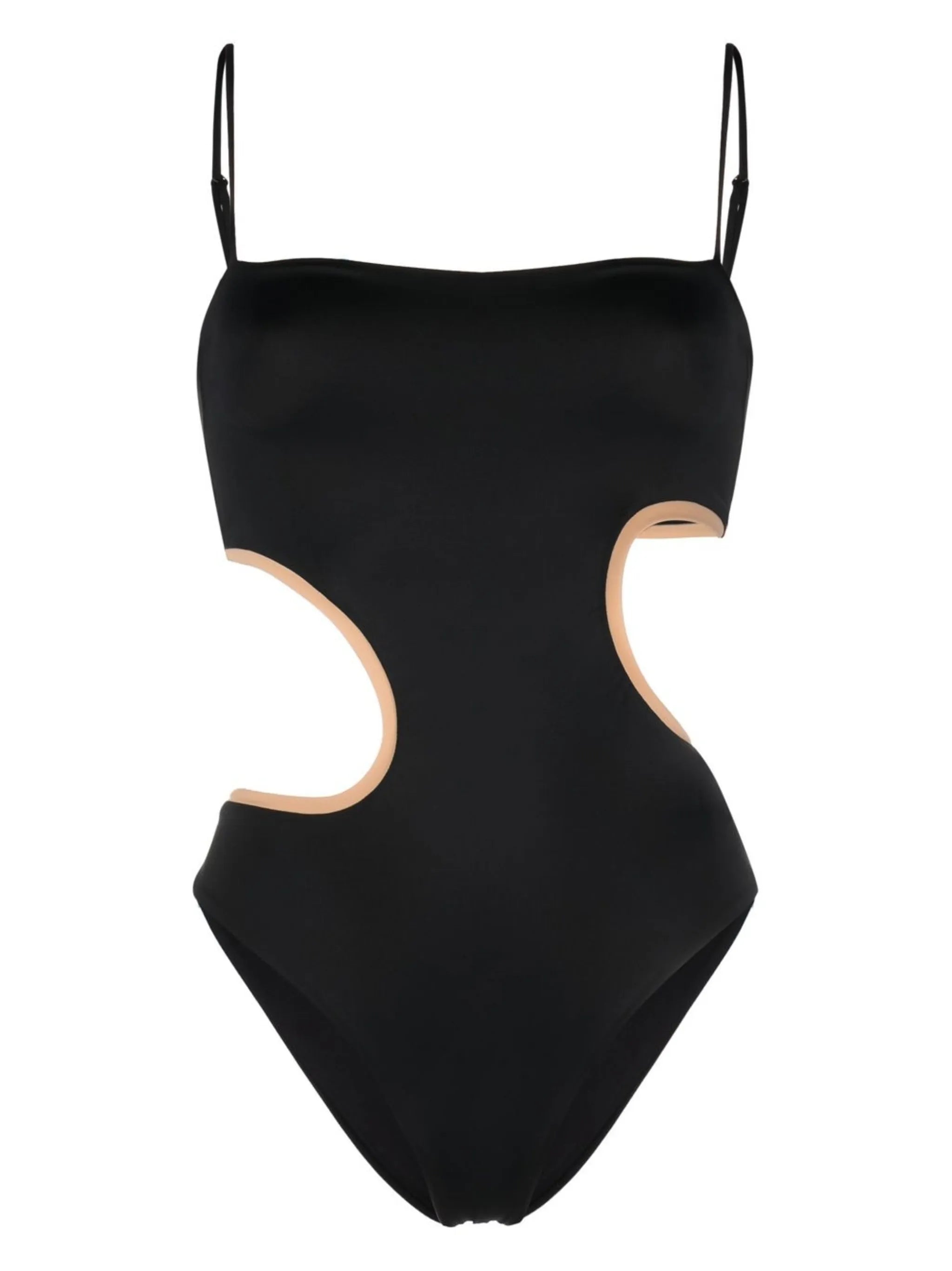 Foreign Coastlines cut-out swimsuit