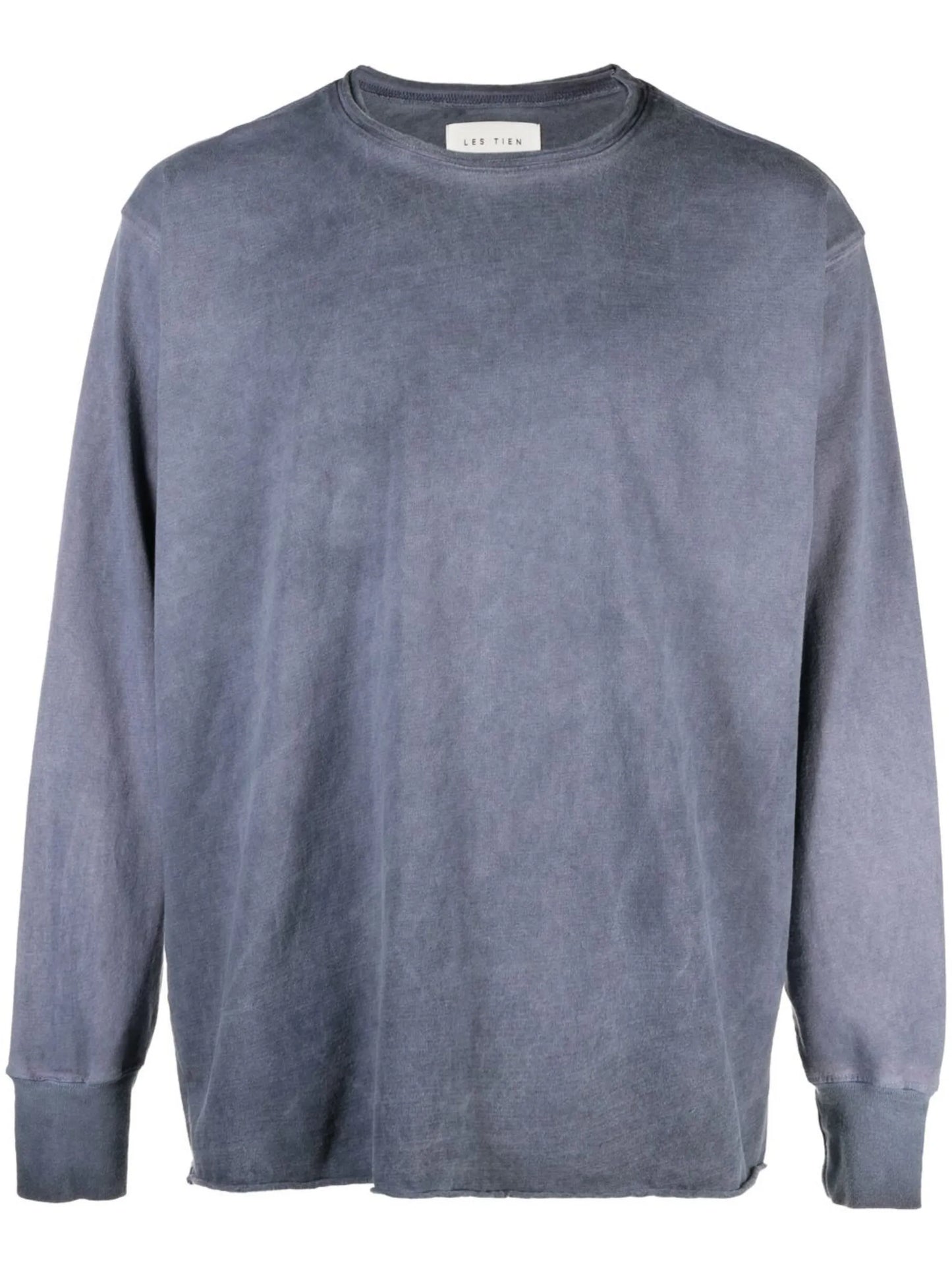 rolled-trim detail T-shirt