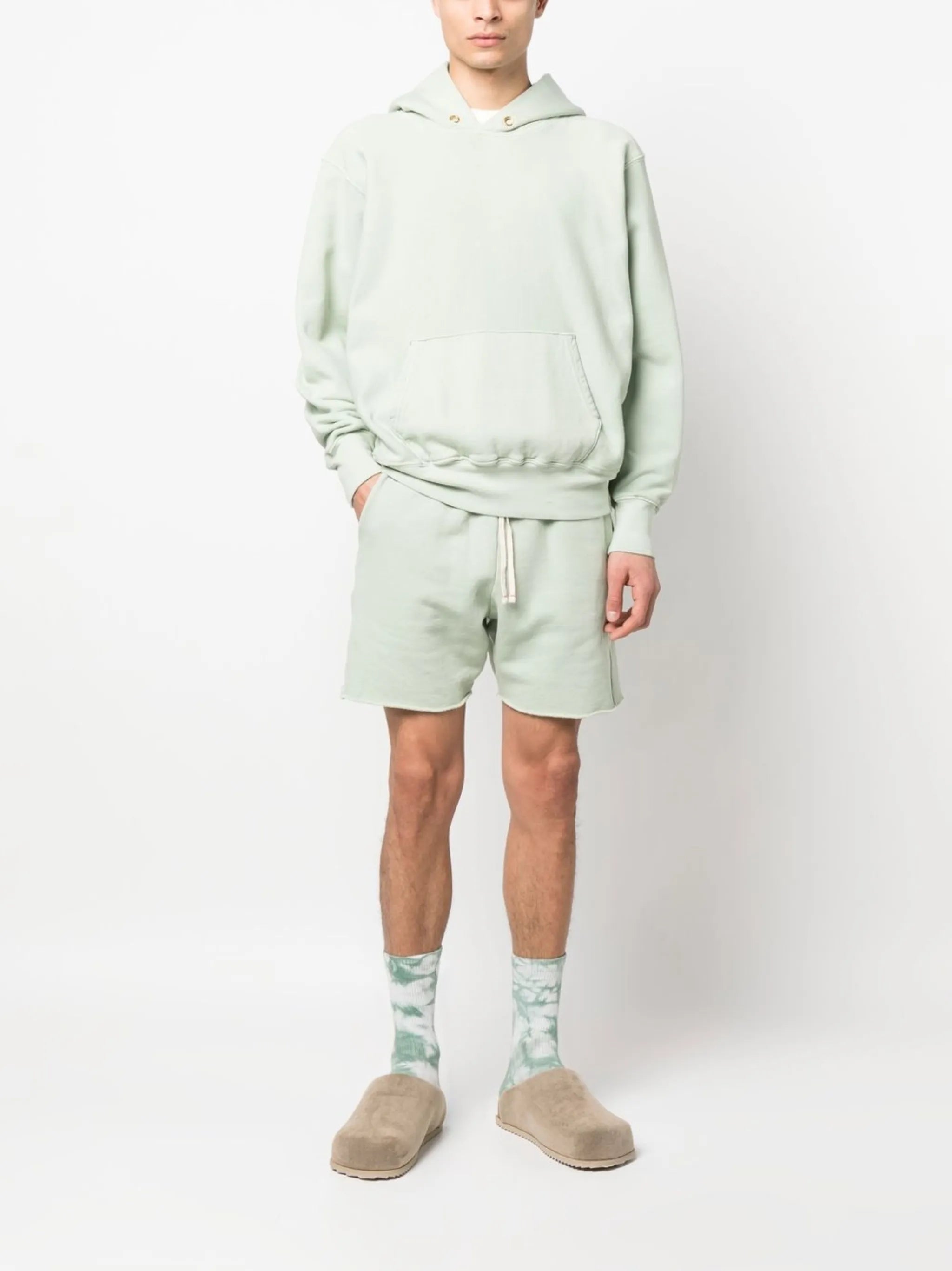 basic long-sleeved hoodie