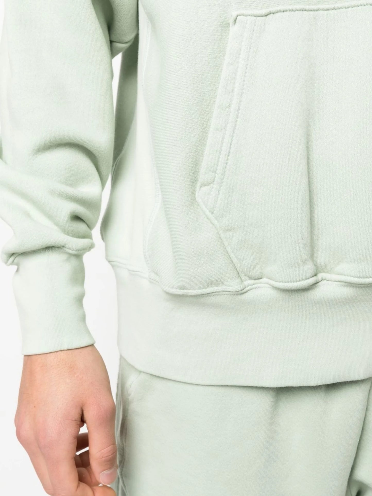 basic long-sleeved hoodie