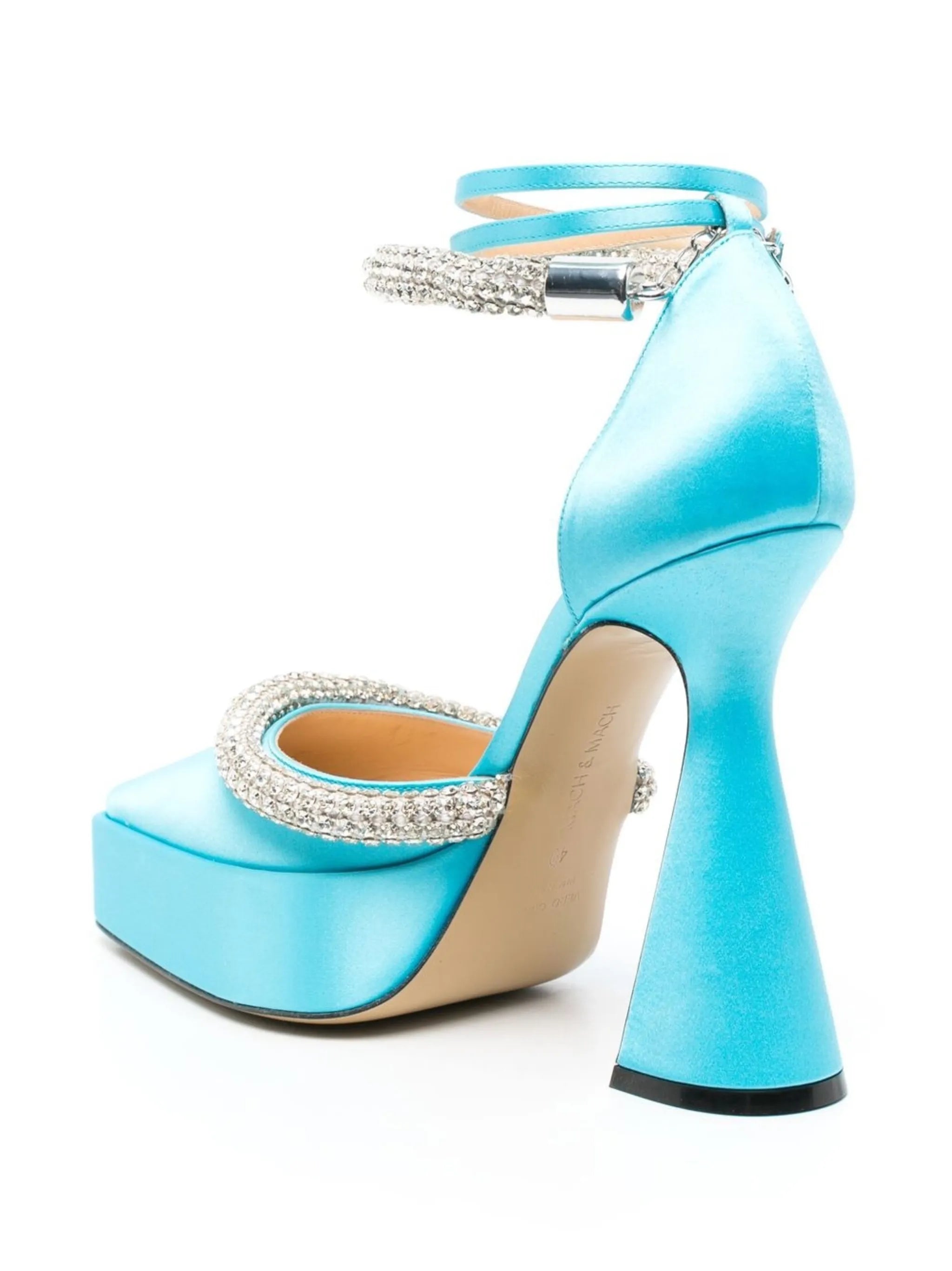 Kimberly 140mm crystal-embellished pumps