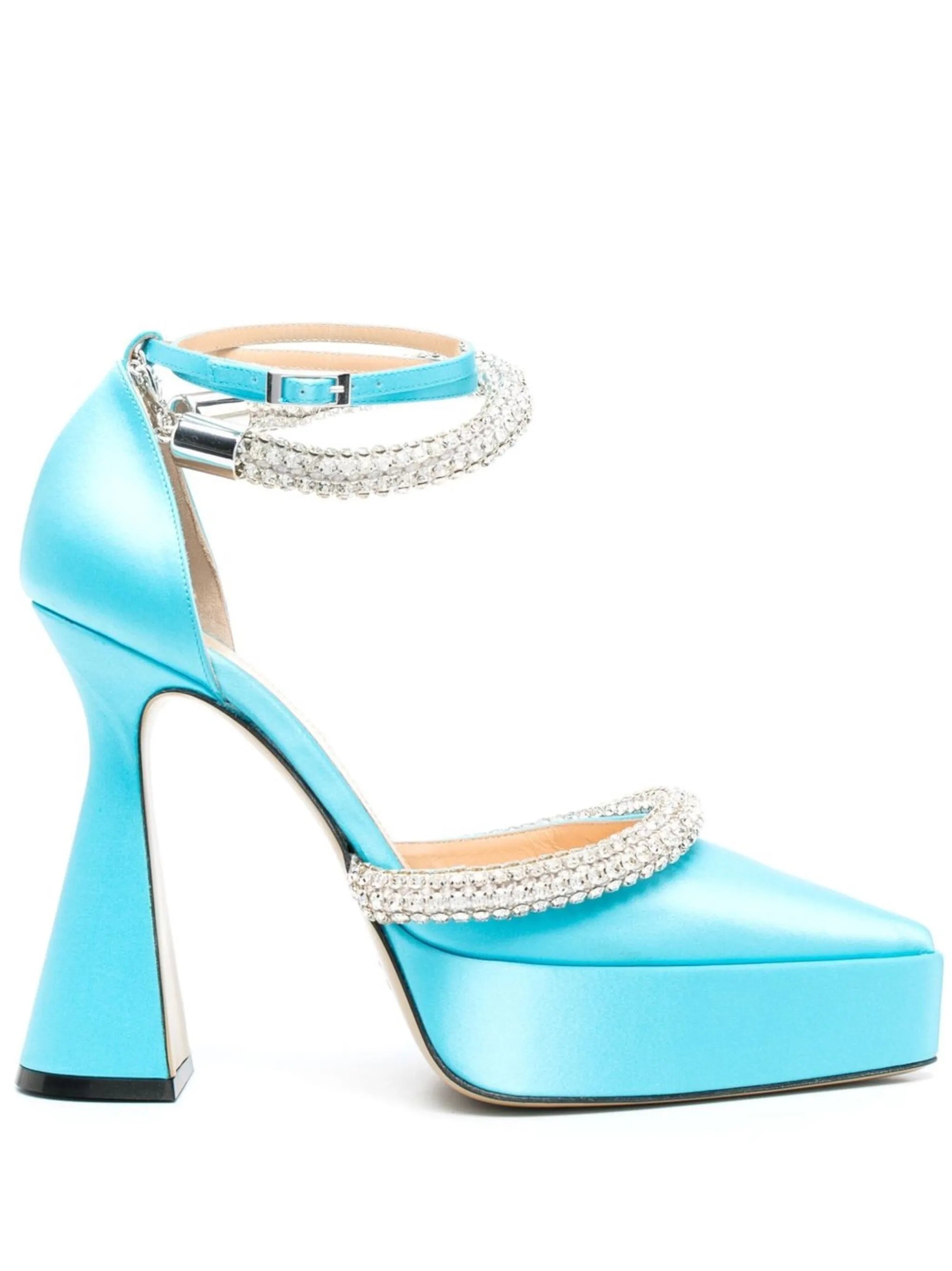 Kimberly 140mm crystal-embellished pumps