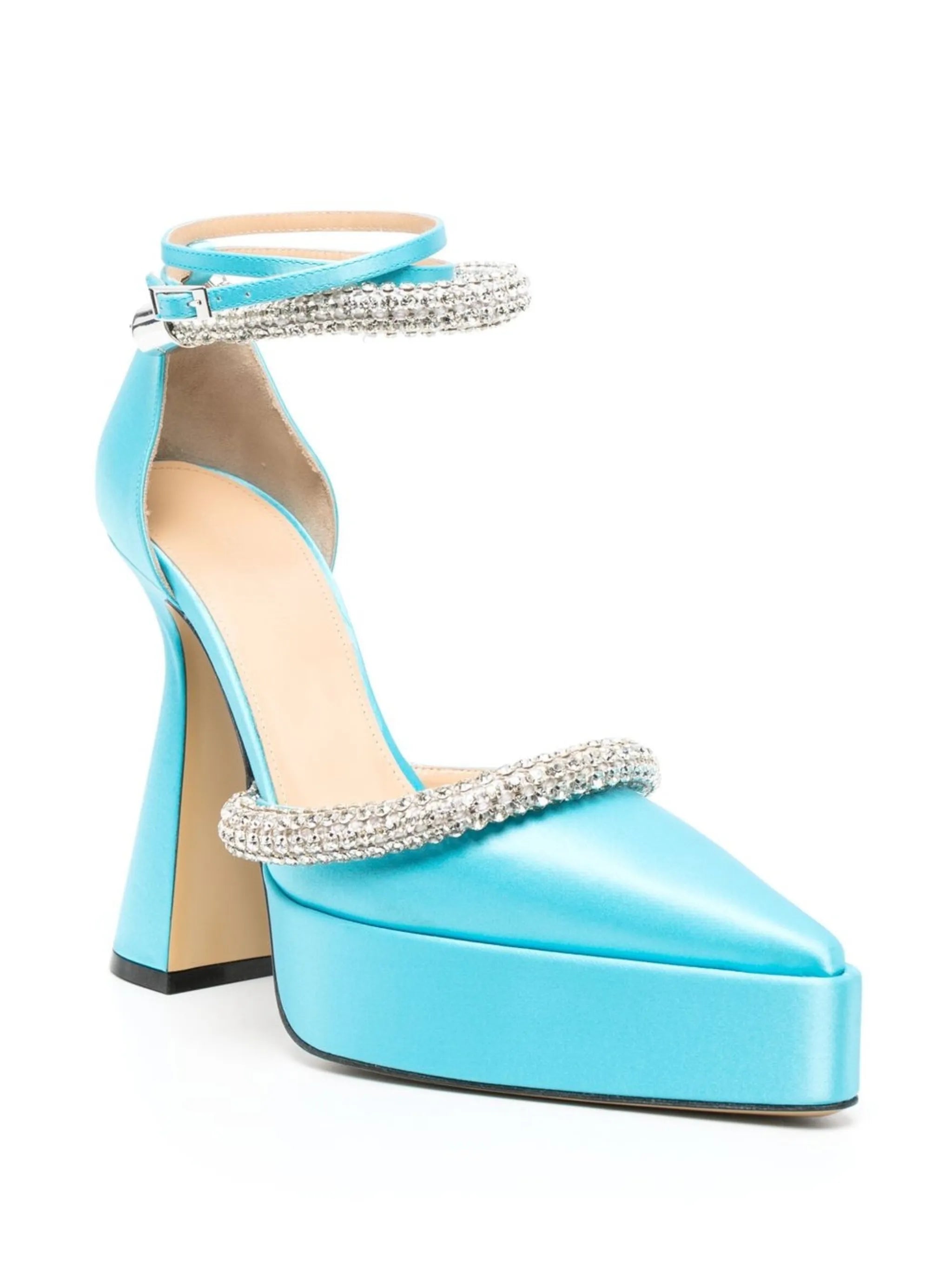 Kimberly 140mm crystal-embellished pumps