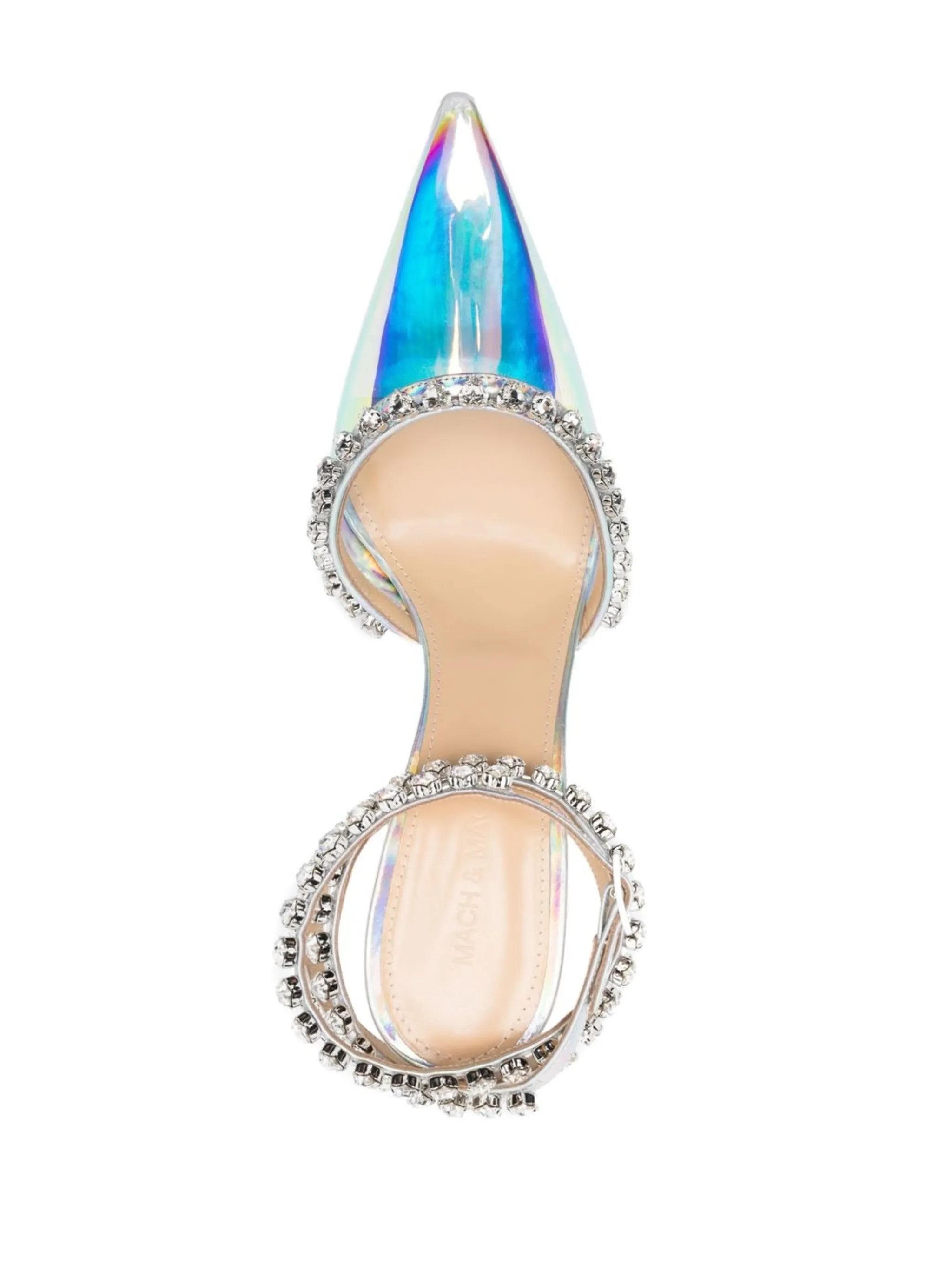 Audrey crystal-embellished pumps