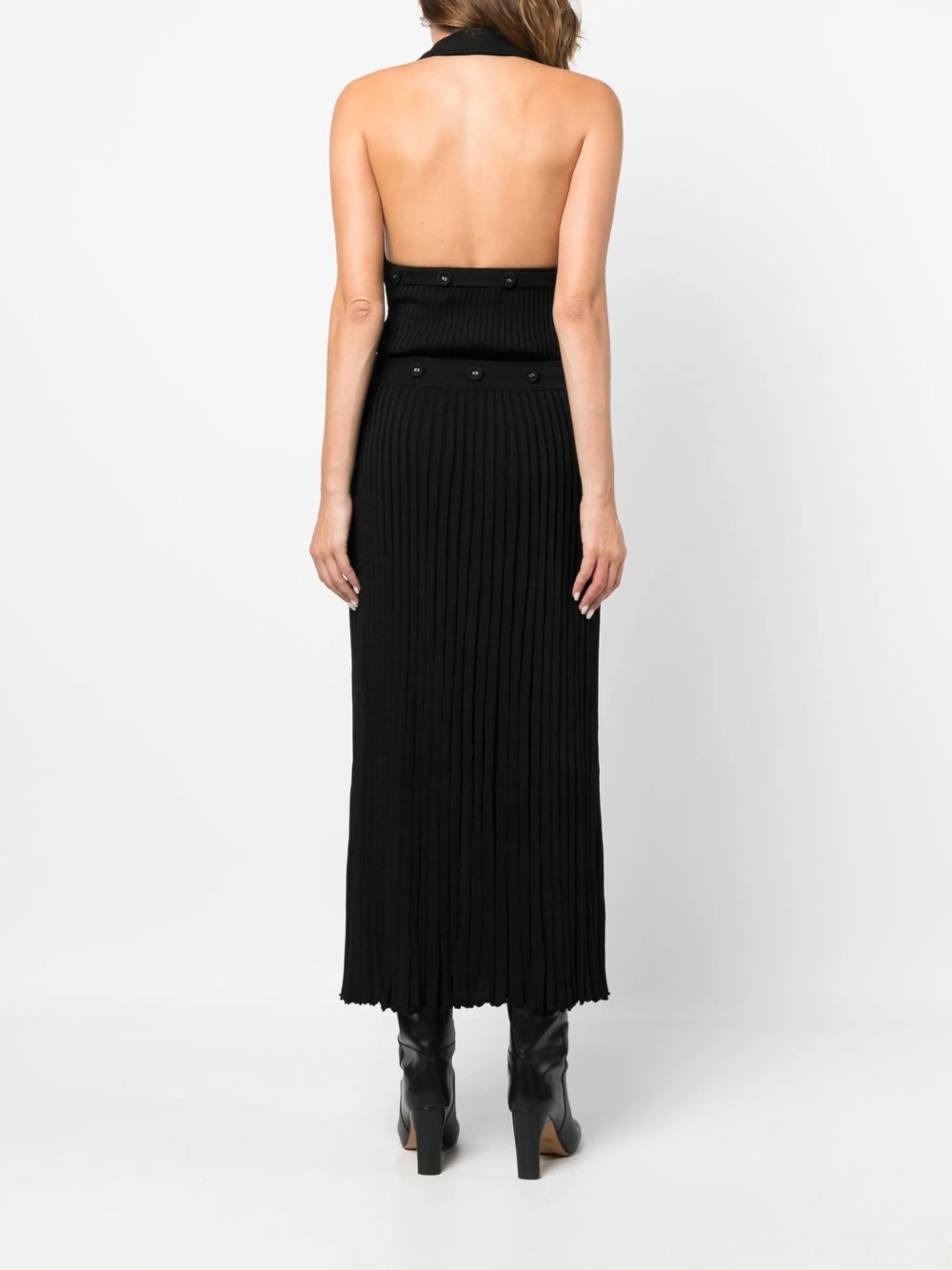 ribbed maxi dress