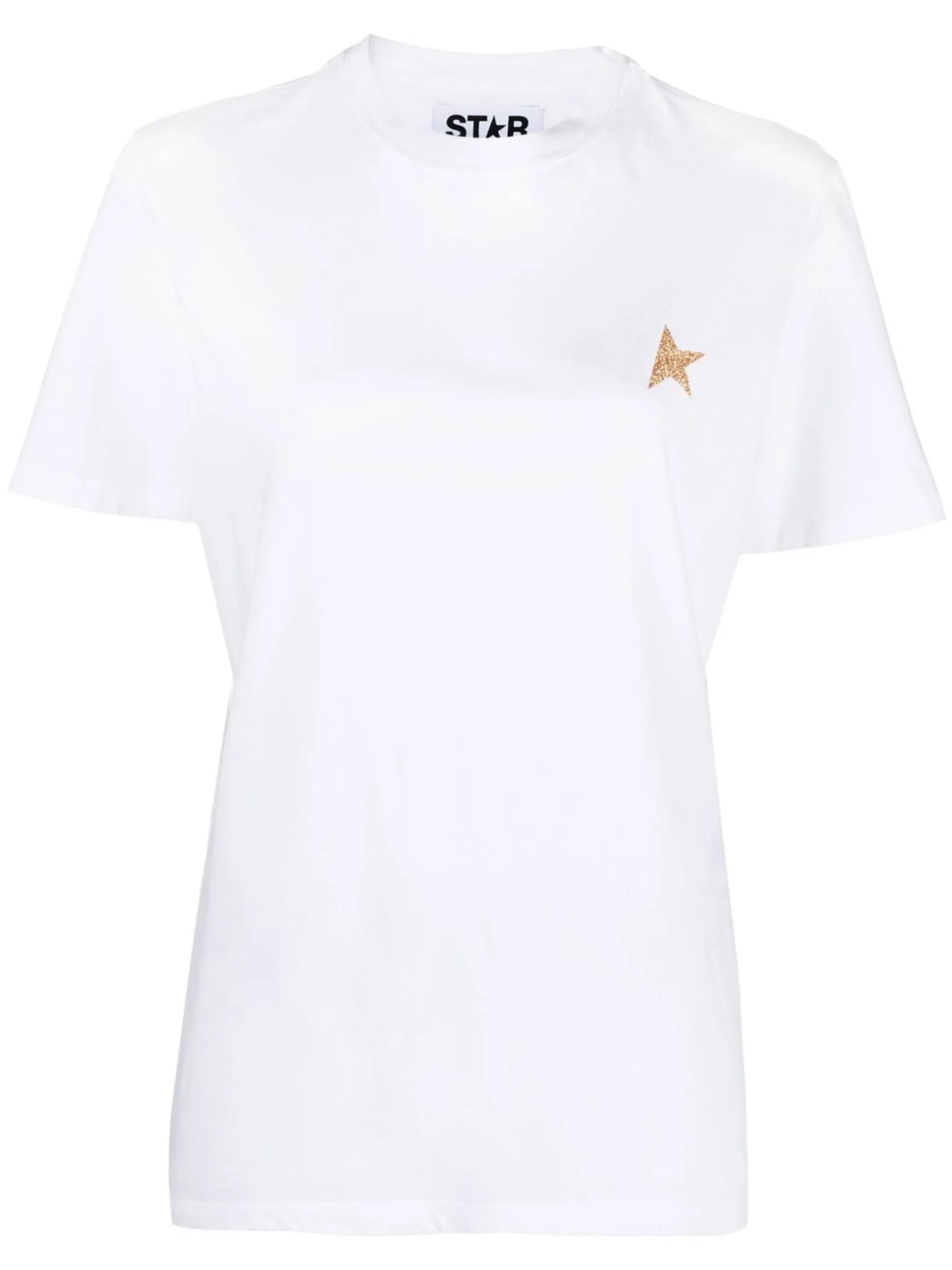 star-print T-shirt