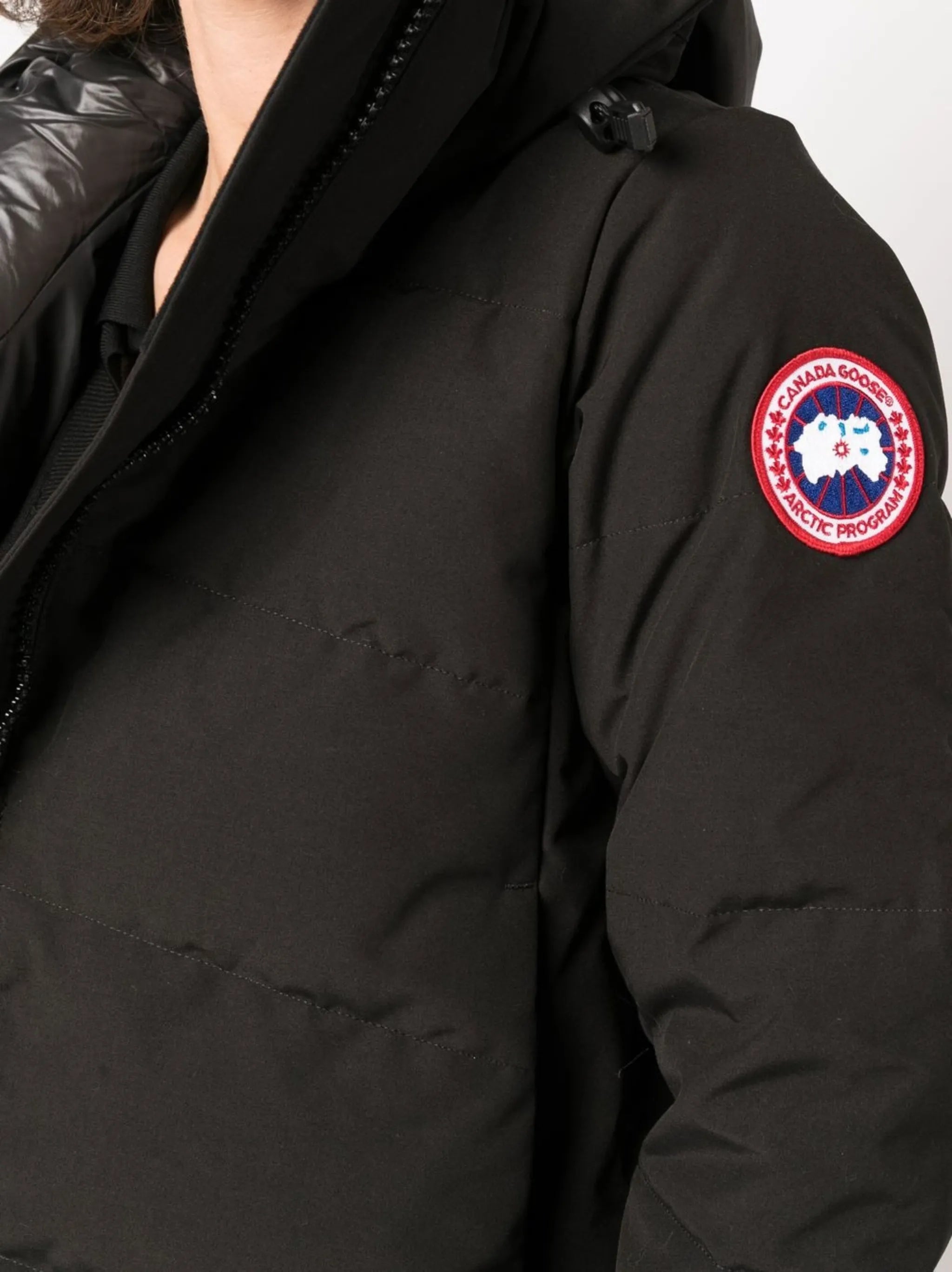 Merritt hooded parka coat