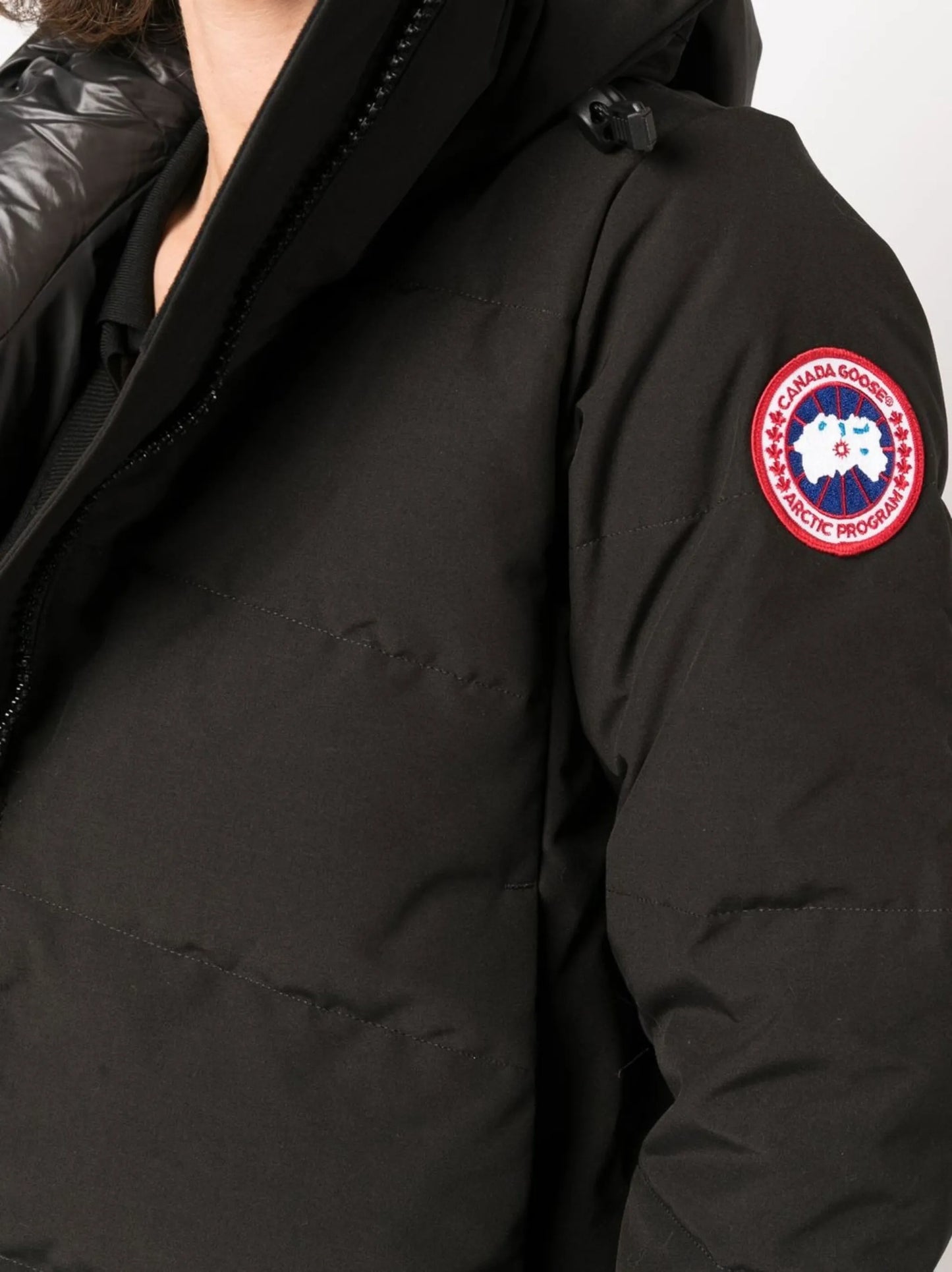 Merritt hooded parka coat