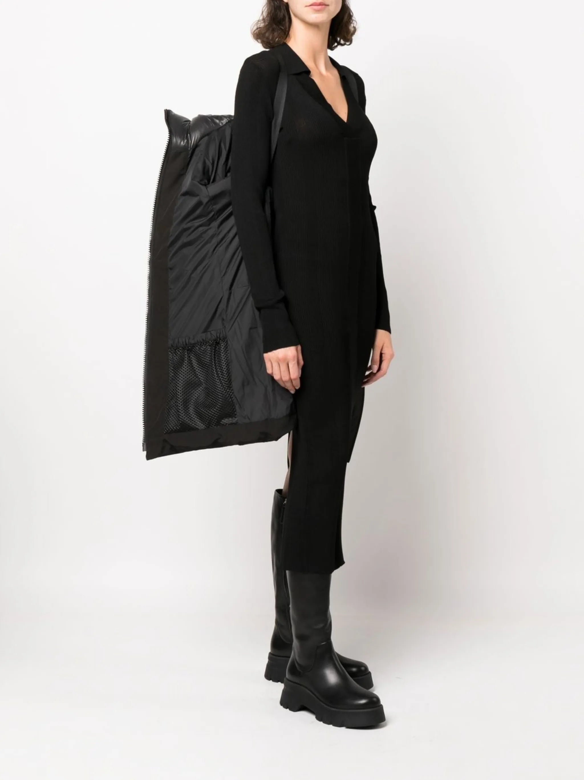 Merritt hooded parka coat