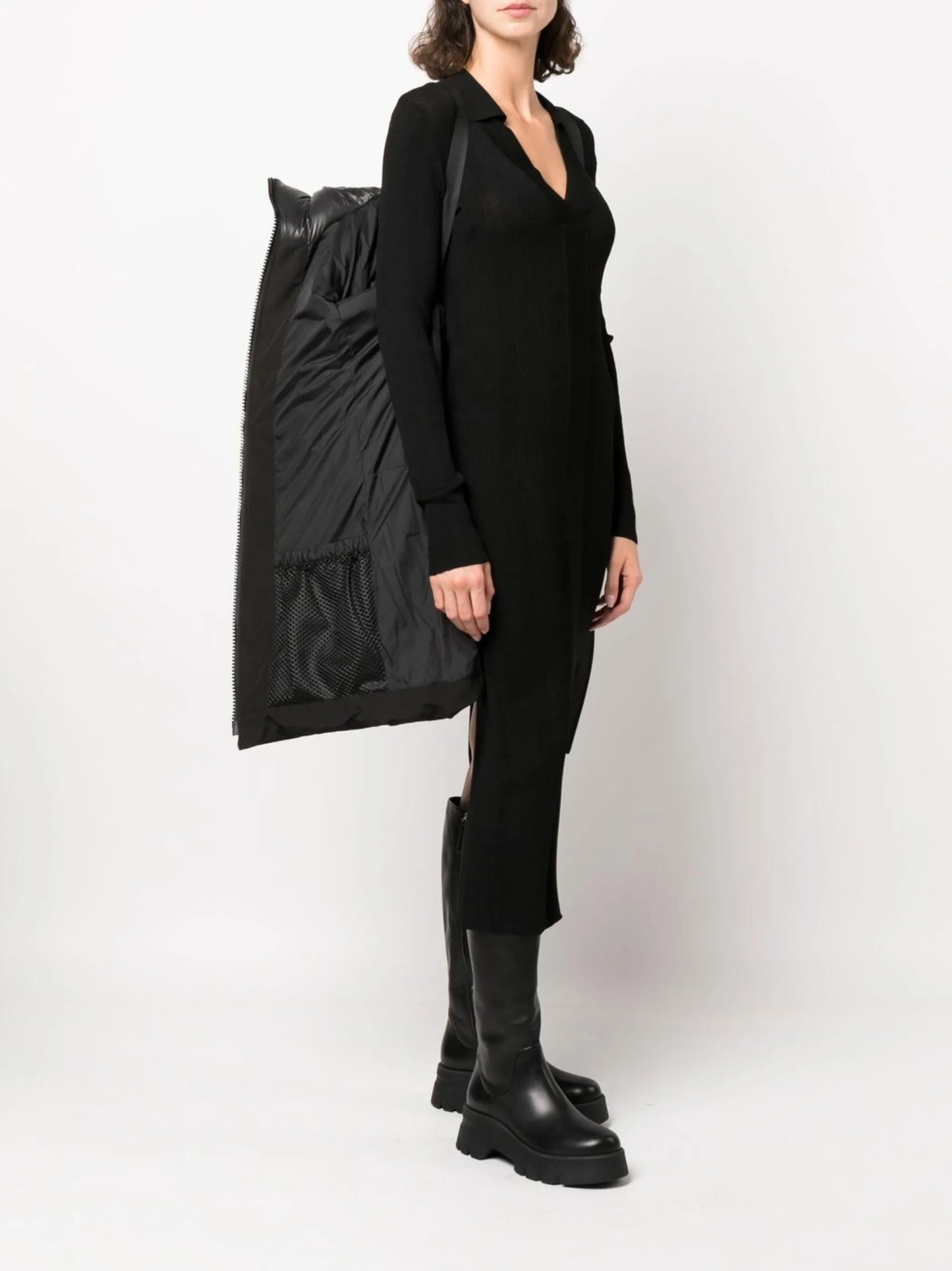 Merritt hooded parka coat